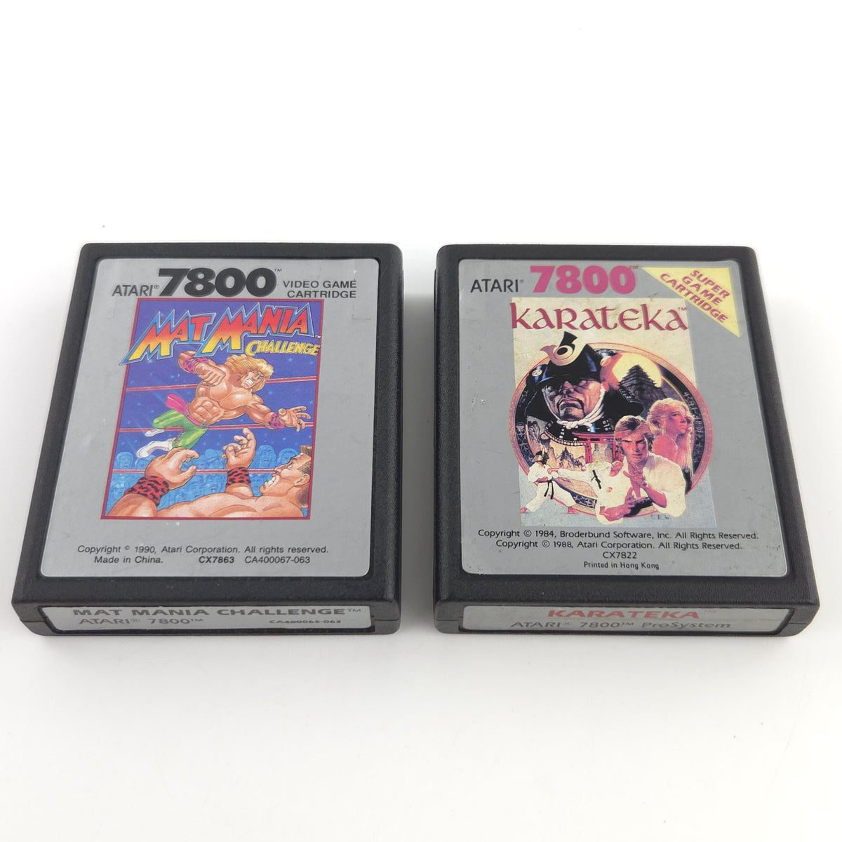 Atari 7800 Konsole mit 3 Spielen 2 Controller