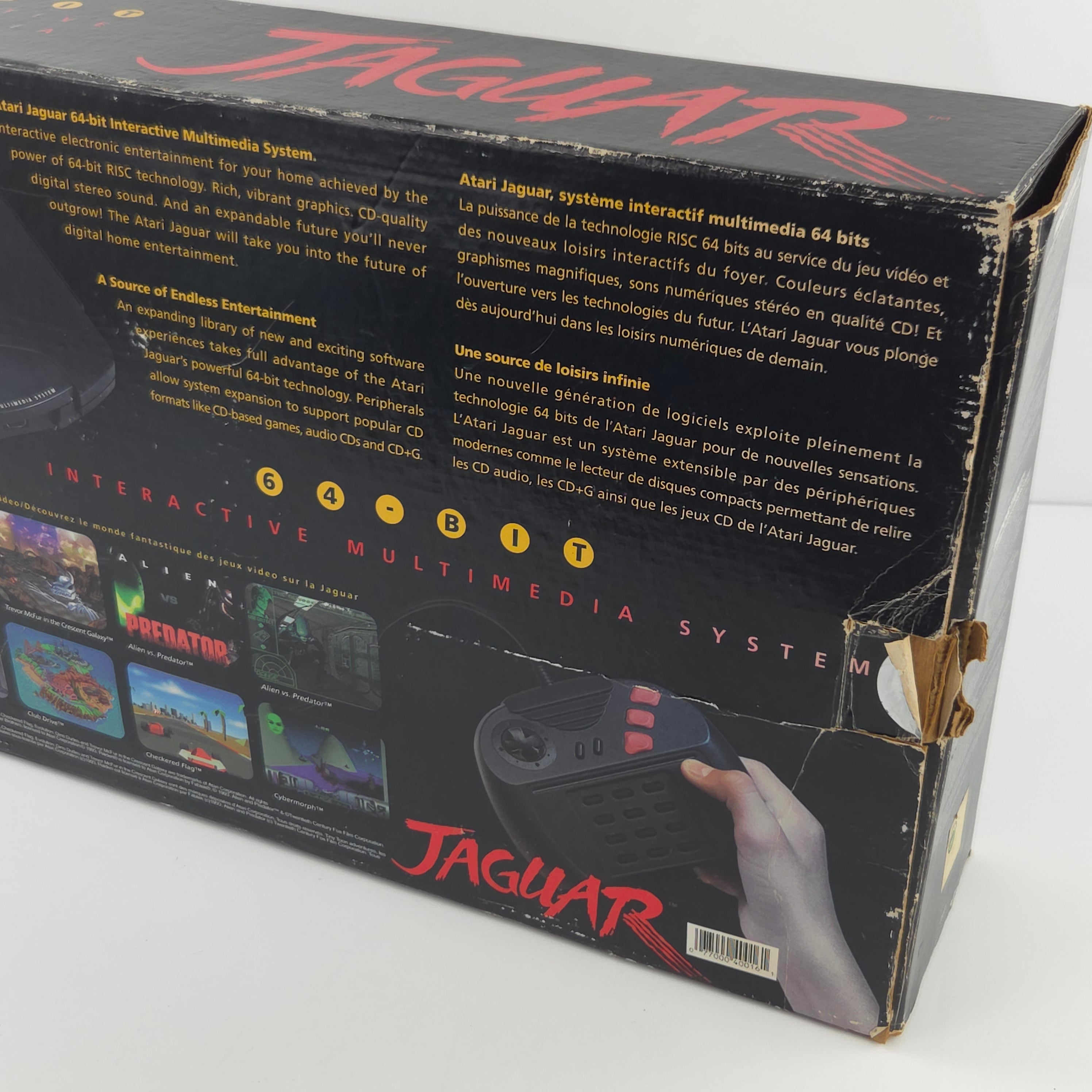 Atari Jaguar Konsole OVP PAL Version