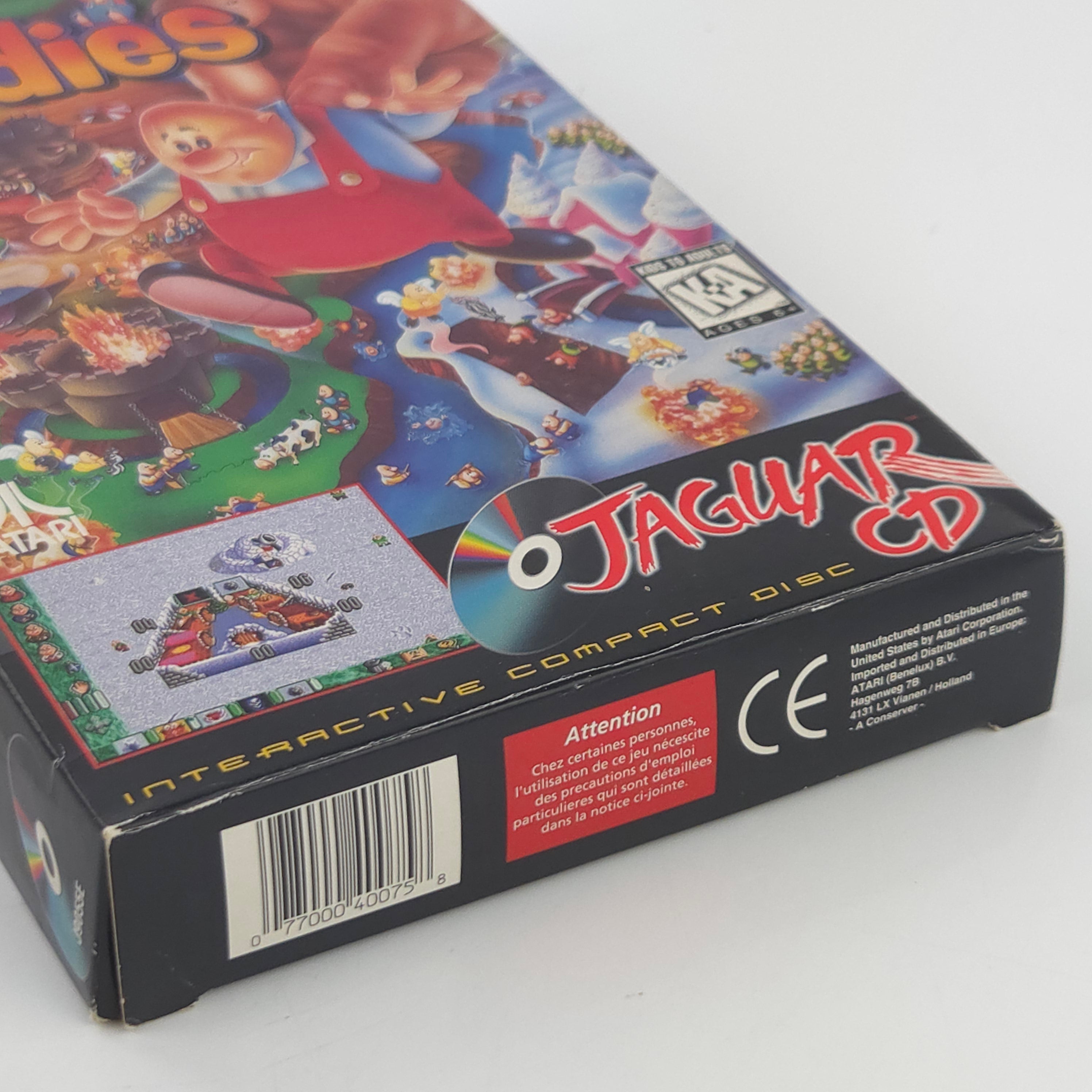 Atari Jaguar CD Spiel Baldies OVP