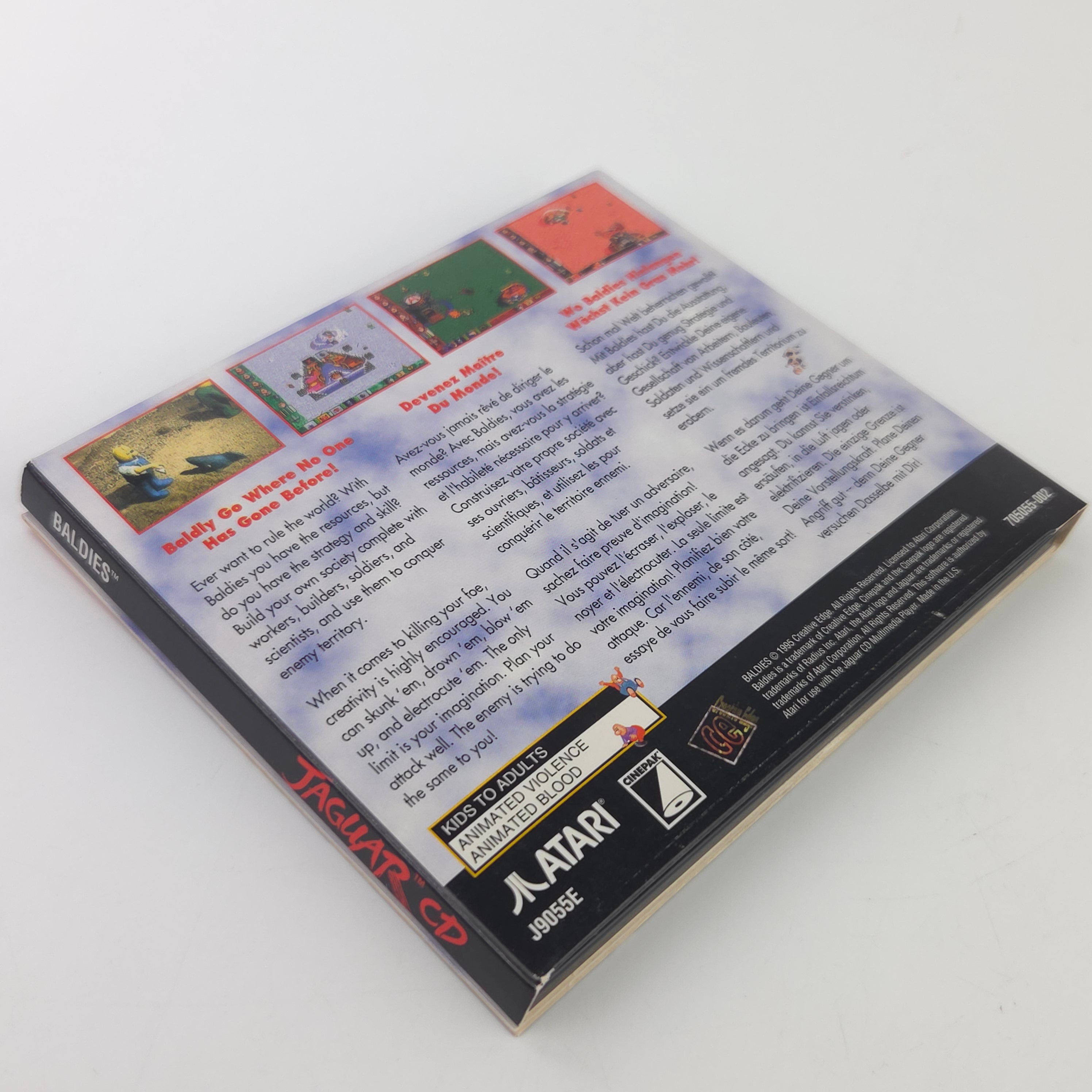 Atari Jaguar CD Spiel Baldies OVP