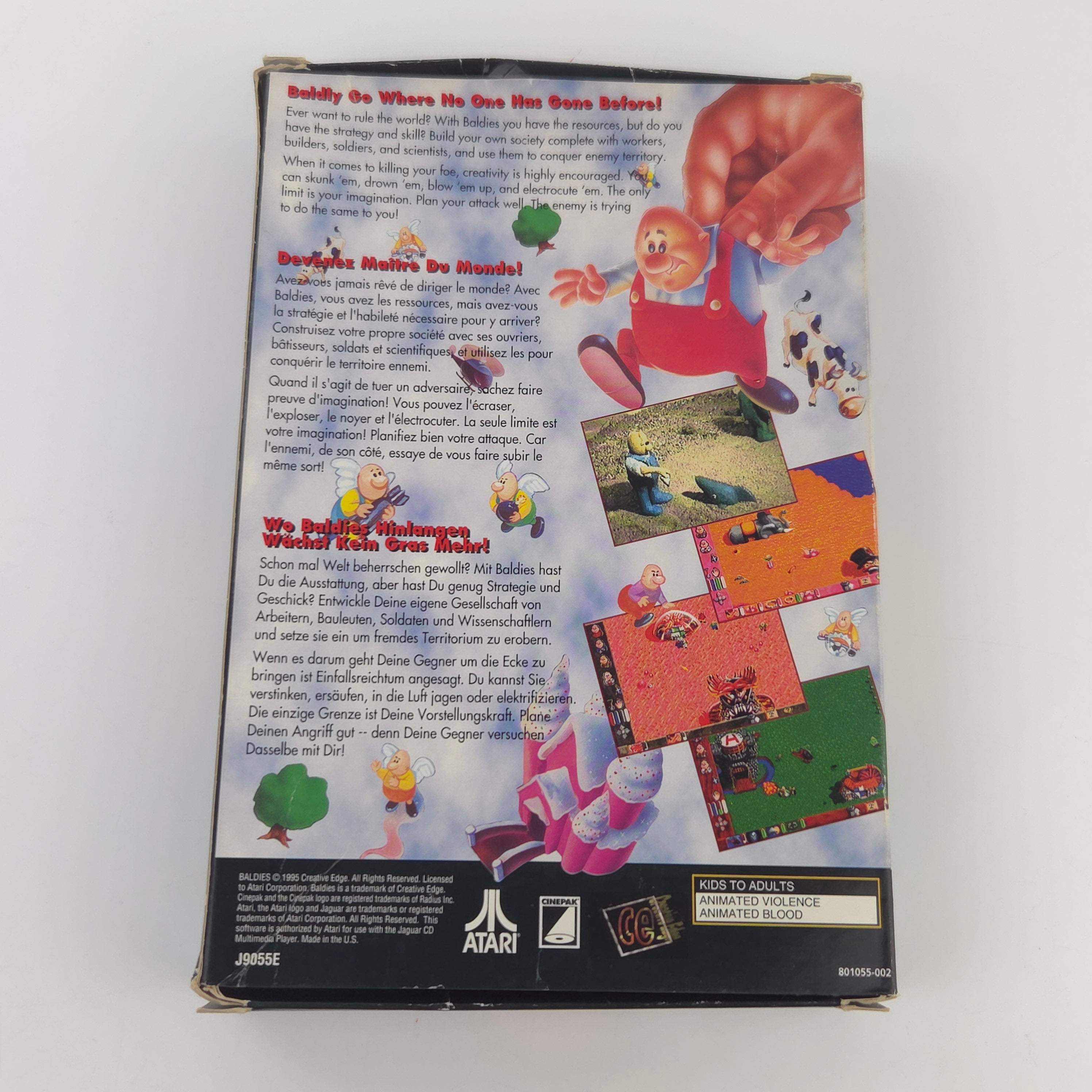 Atari Jaguar CD Spiel Baldies OVP