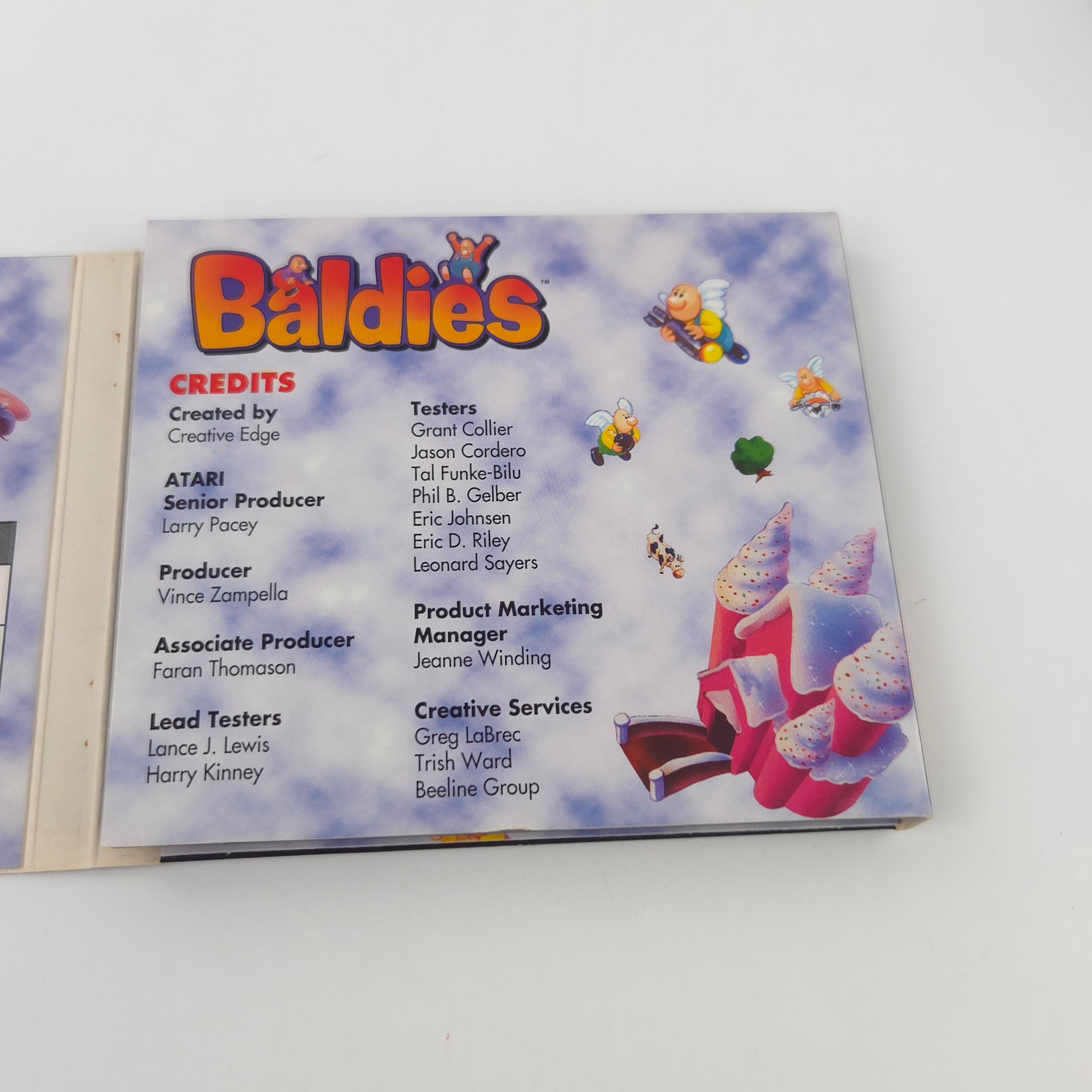 Atari Jaguar CD Spiel Baldies OVP