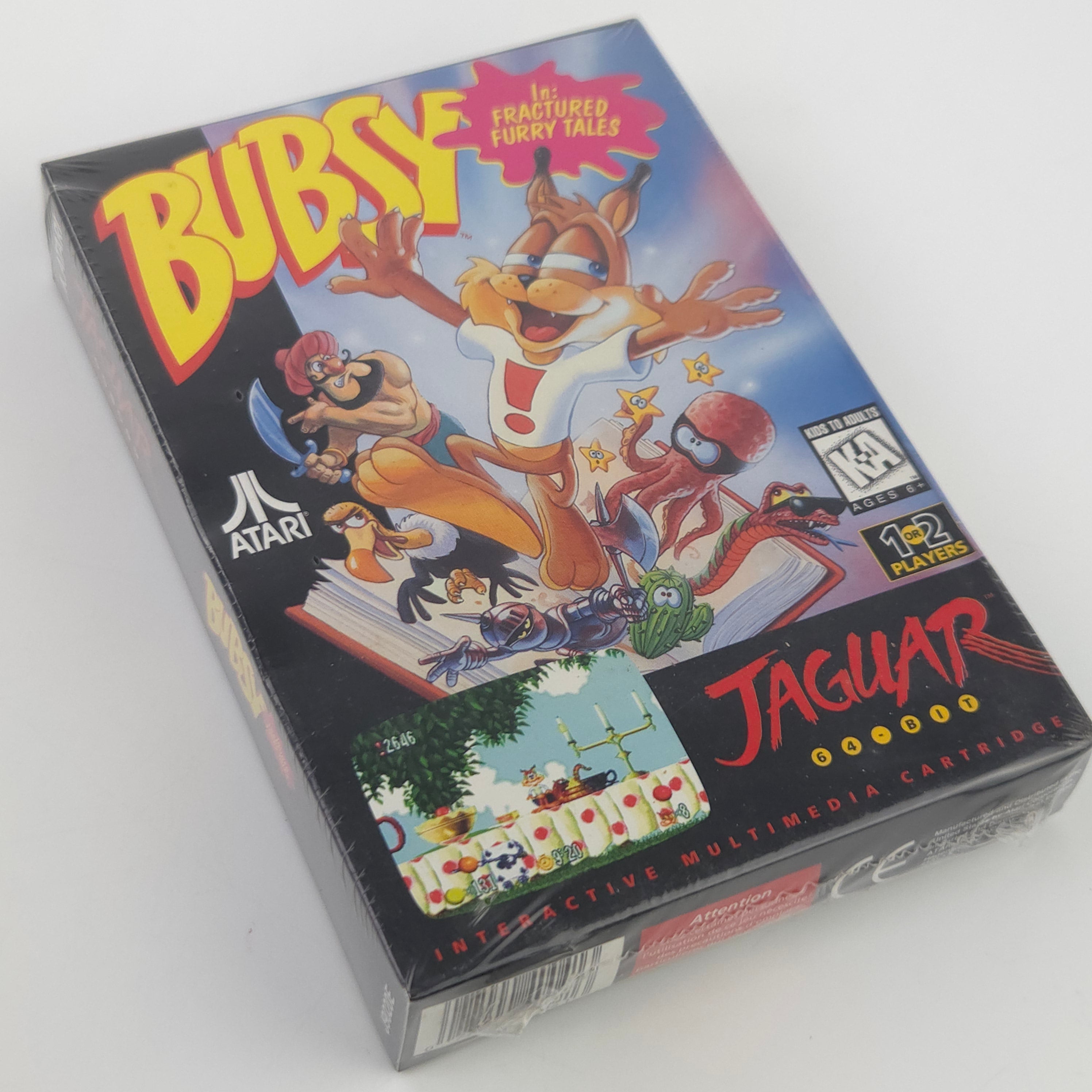Atari Jaguar Spiel Bubsy in Fractured Furry Tales Neu