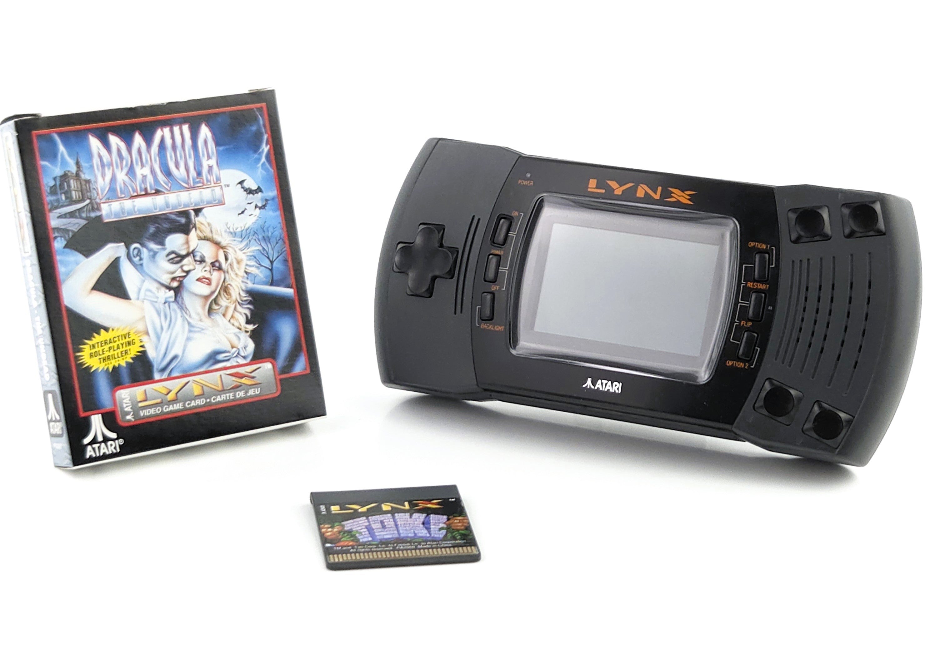 ATARI Lynx II Konsole Toki Dracula OVP PAL