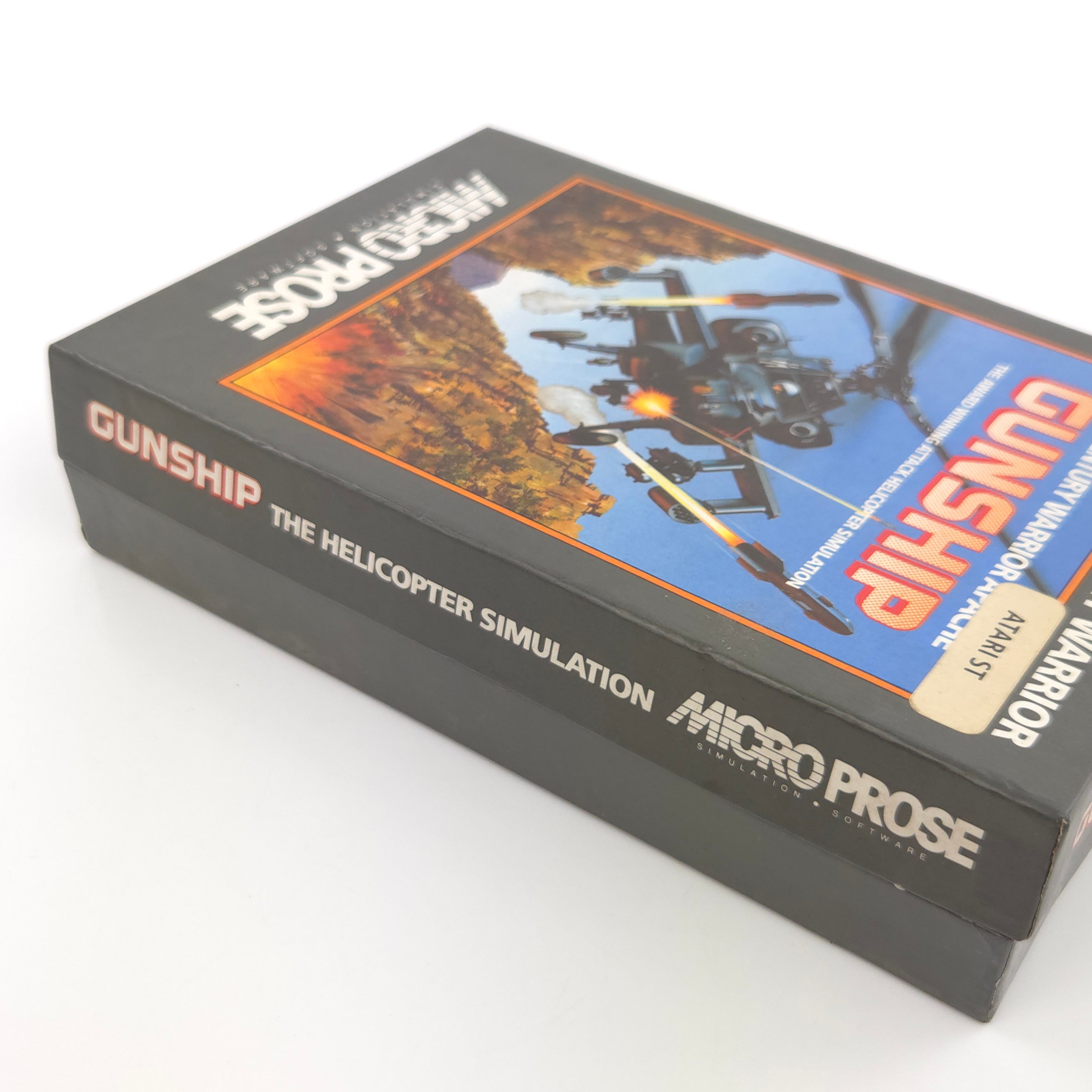 Atari ST Spiel – 21st Century Warrior Apache Gunship OVP