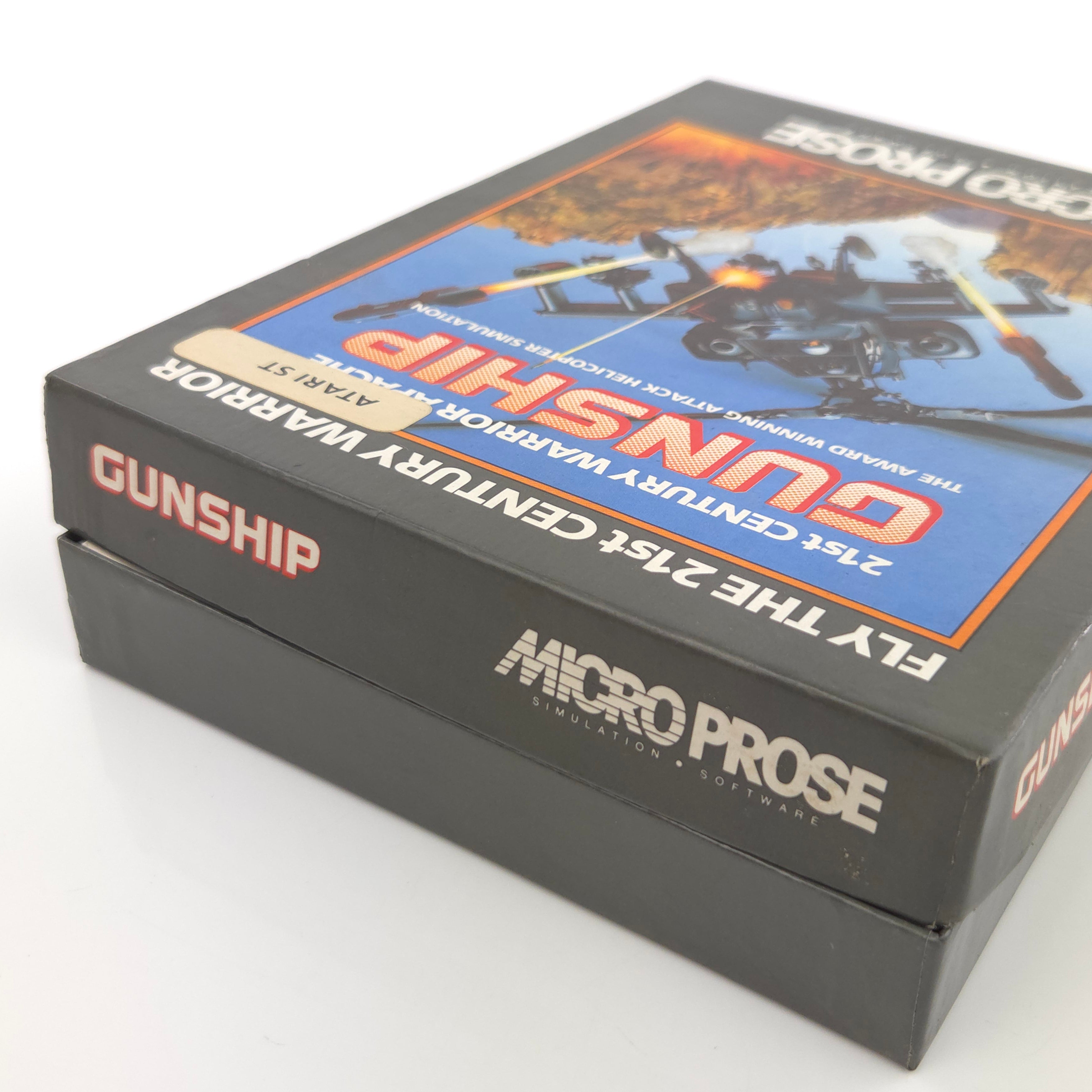 Atari ST Spiel – 21st Century Warrior Apache Gunship OVP