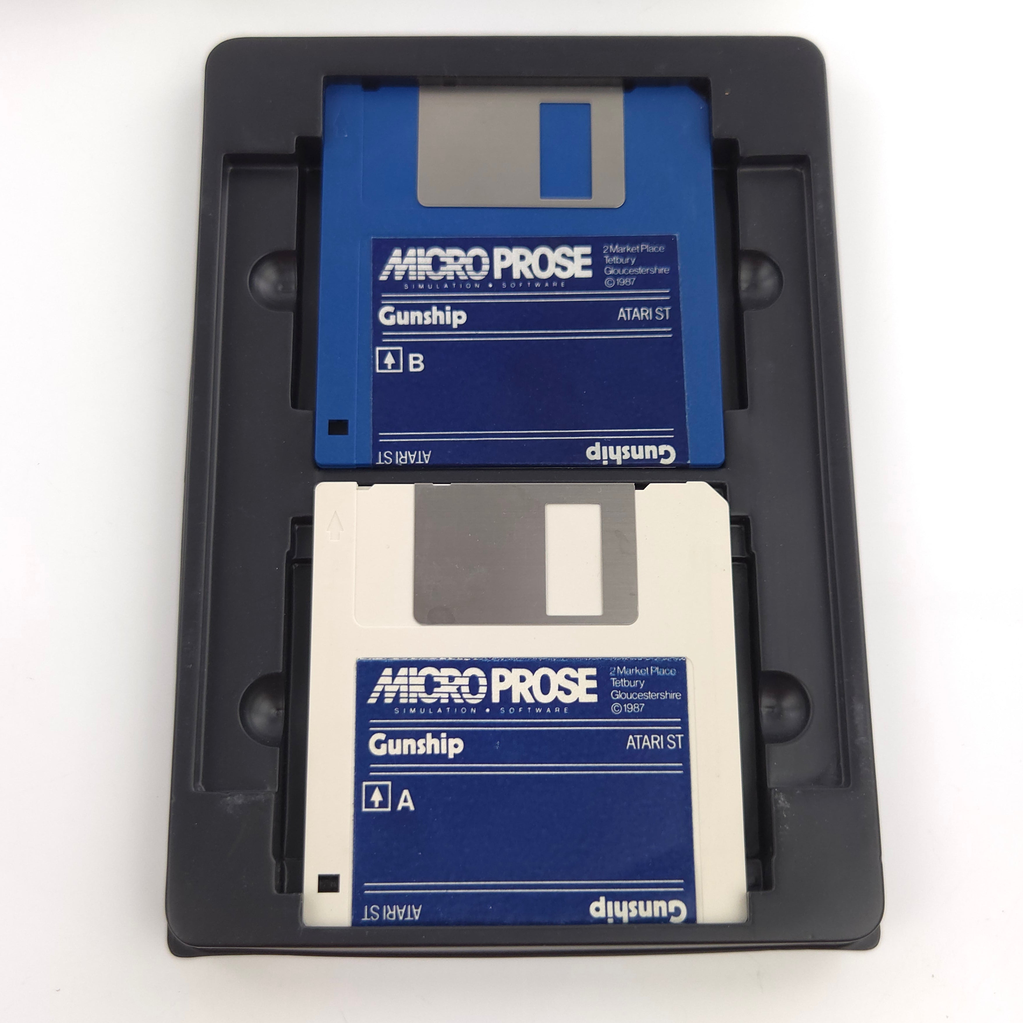 Atari ST Spiel – 21st Century Warrior Apache Gunship OVP