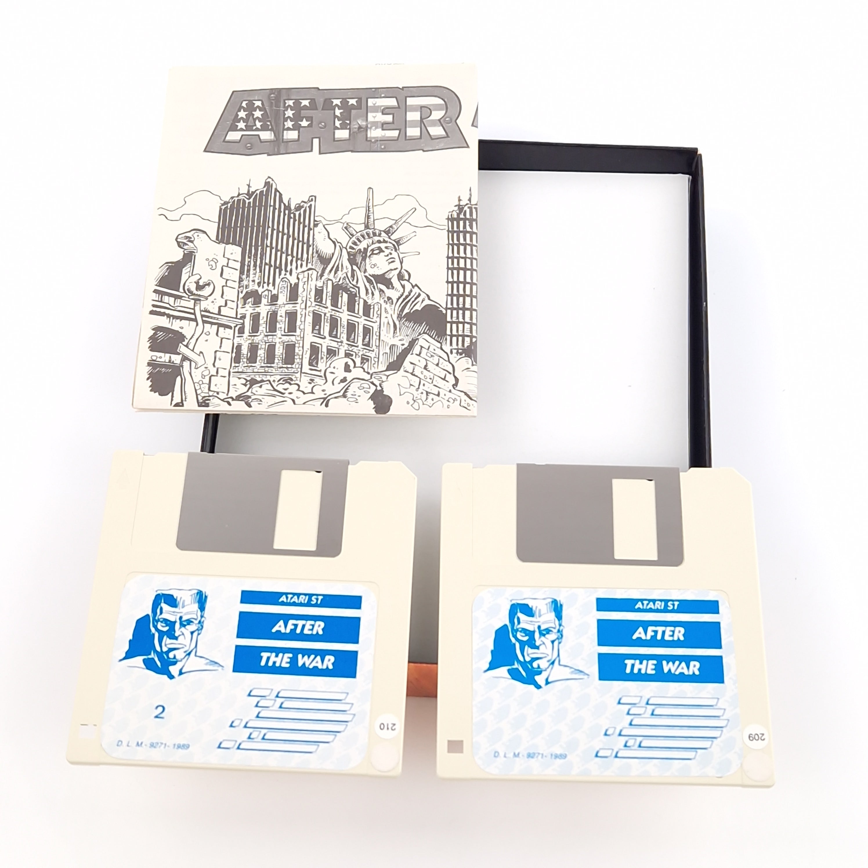 Atari ST Spiel – After The War Diskette OVP Anleitung