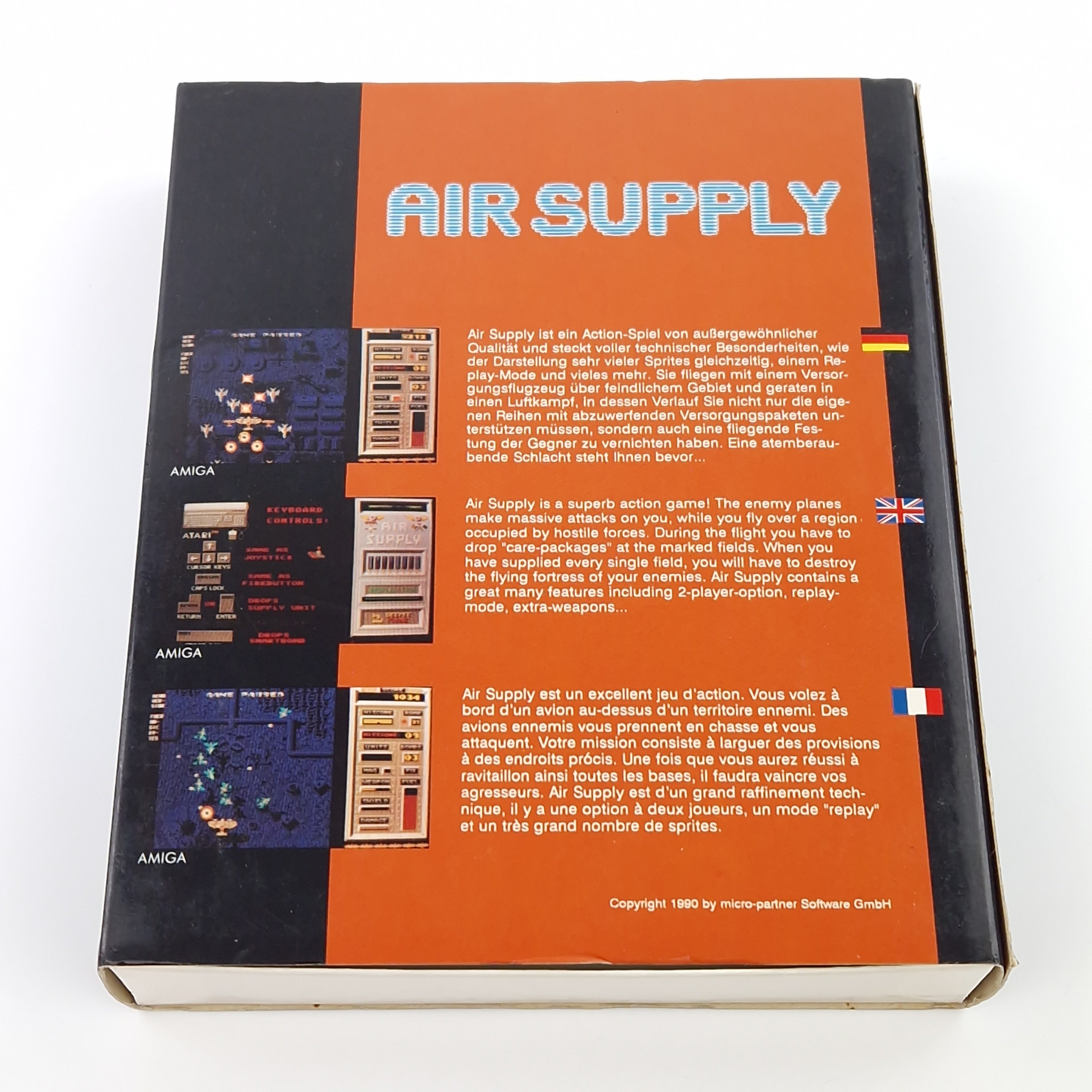 Atari ST Spiel – Air Supply OVP Anleitung Magic Bytes
