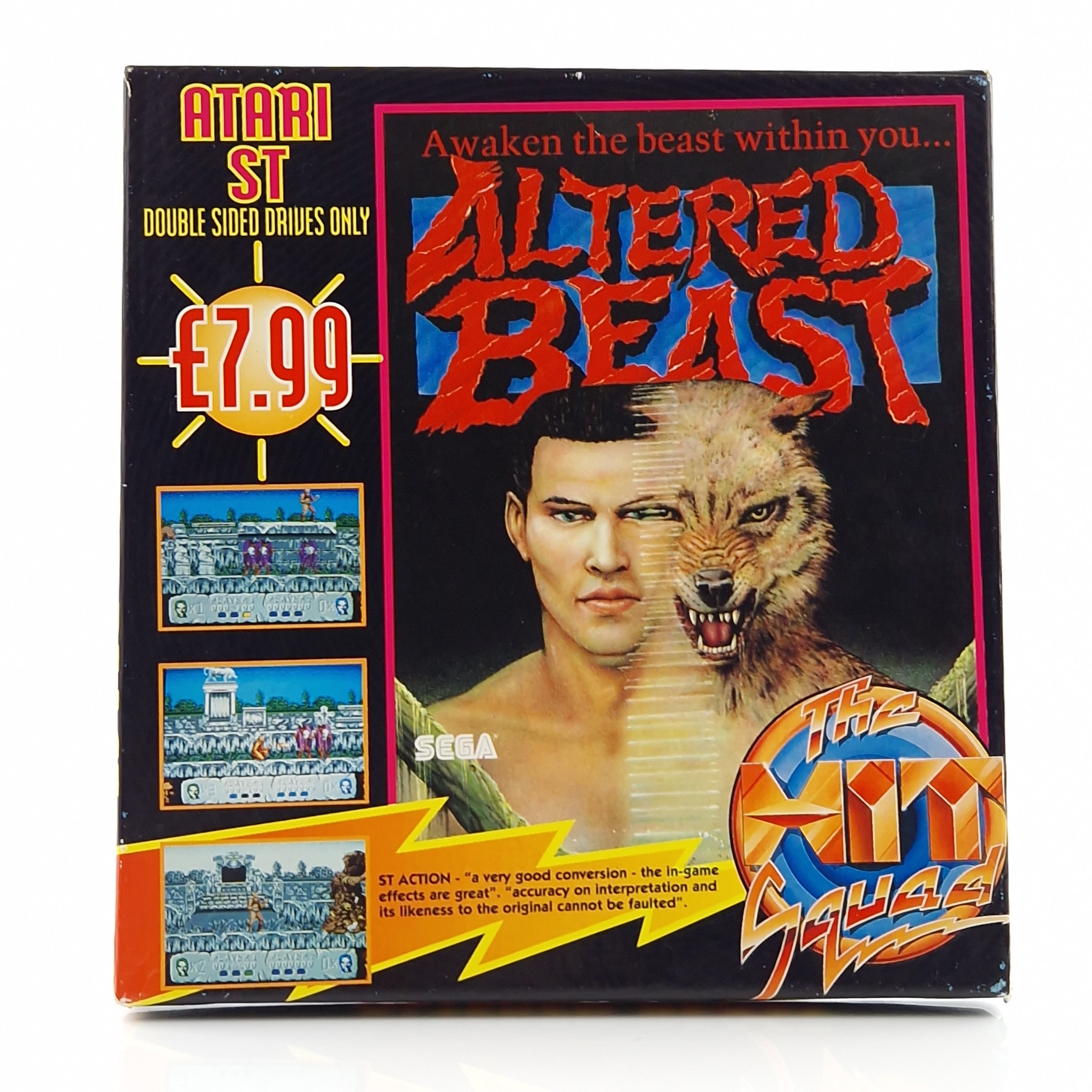 Atari ST Spiel – Altered Beast The Hit Squad OVP Anleitung