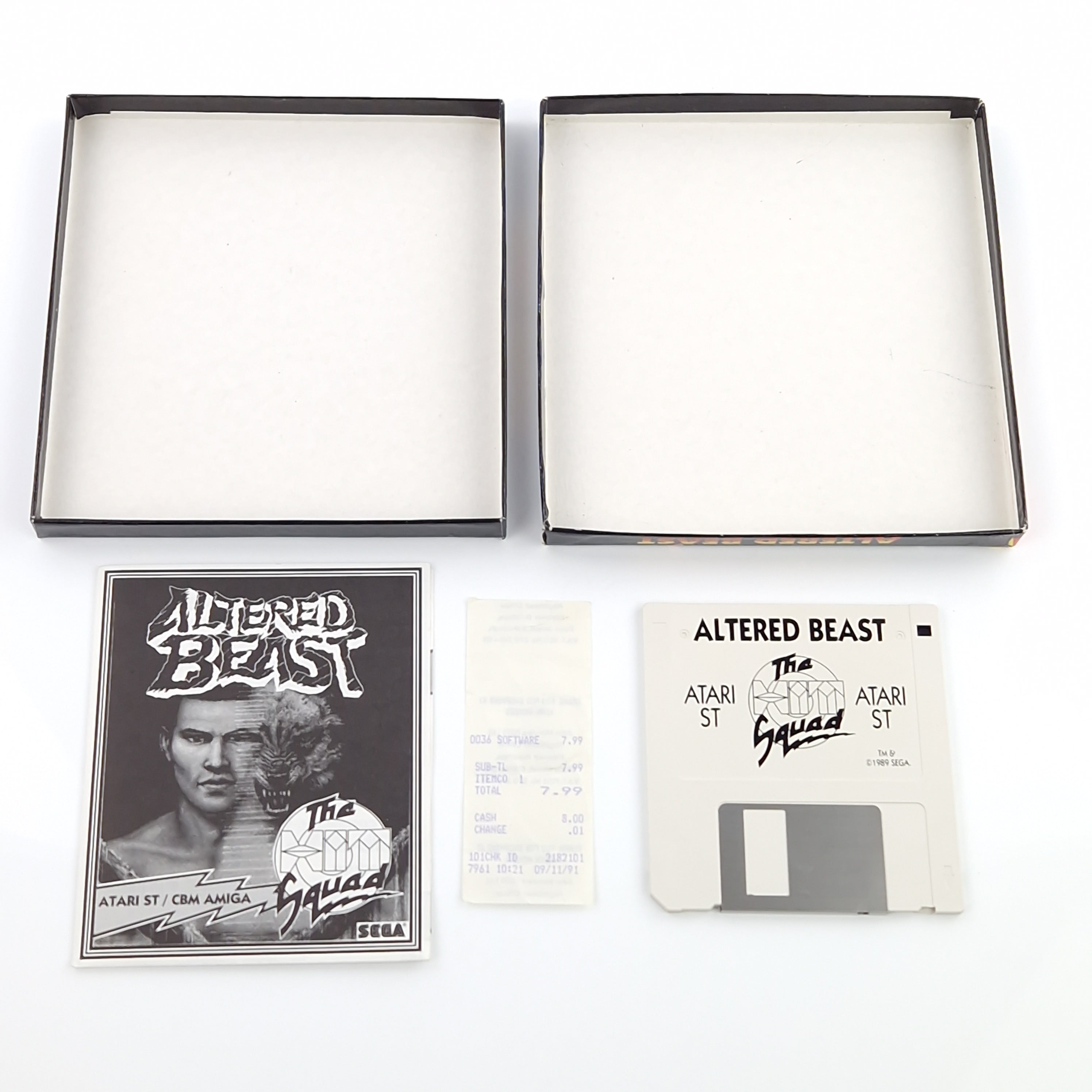 Atari ST Spiel – Altered Beast The Hit Squad OVP Anleitung