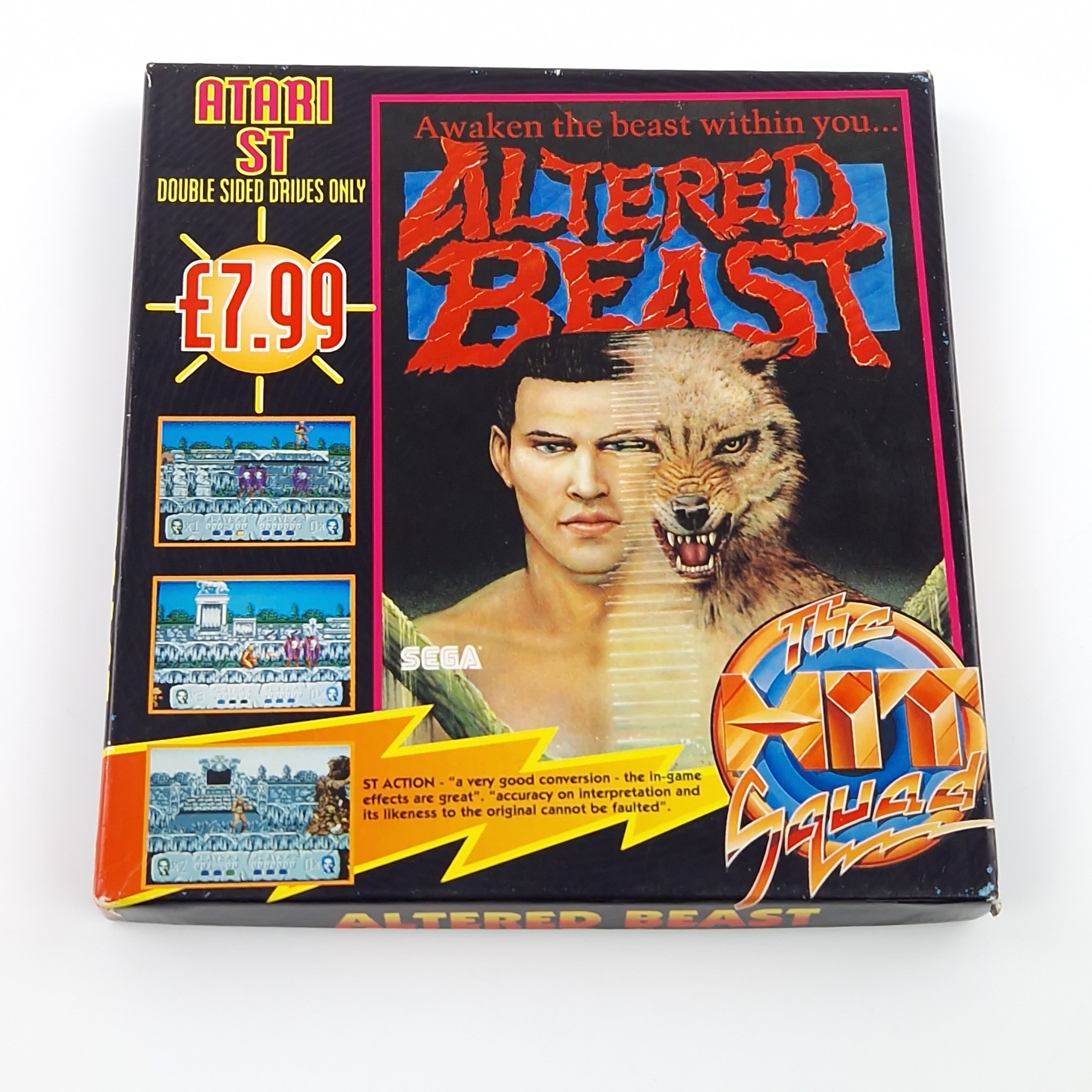 Atari ST Spiel – Altered Beast The Hit Squad OVP Anleitung