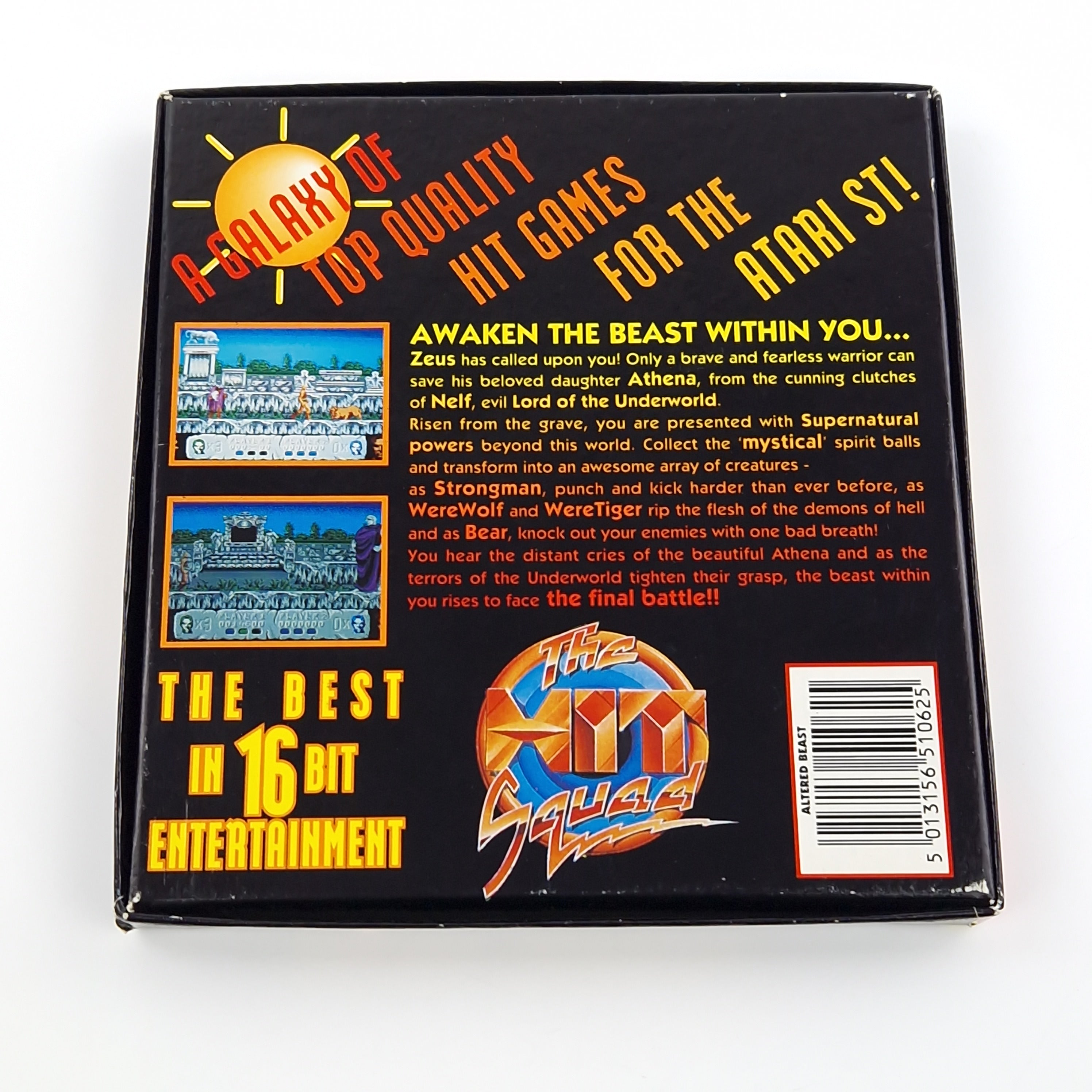 Atari ST Spiel – Altered Beast The Hit Squad OVP Anleitung