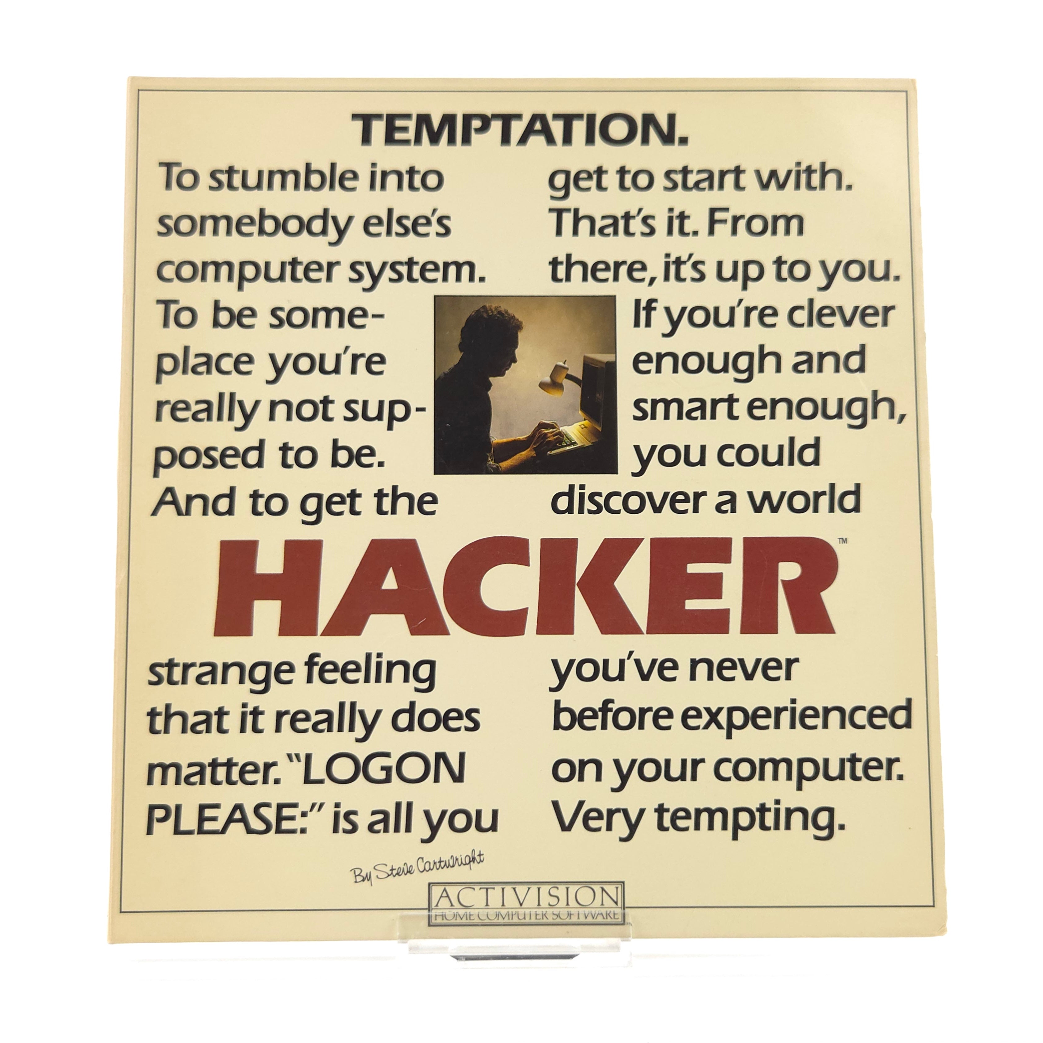 Atari ST Spiel – Hacker mit Anleitung und OVP