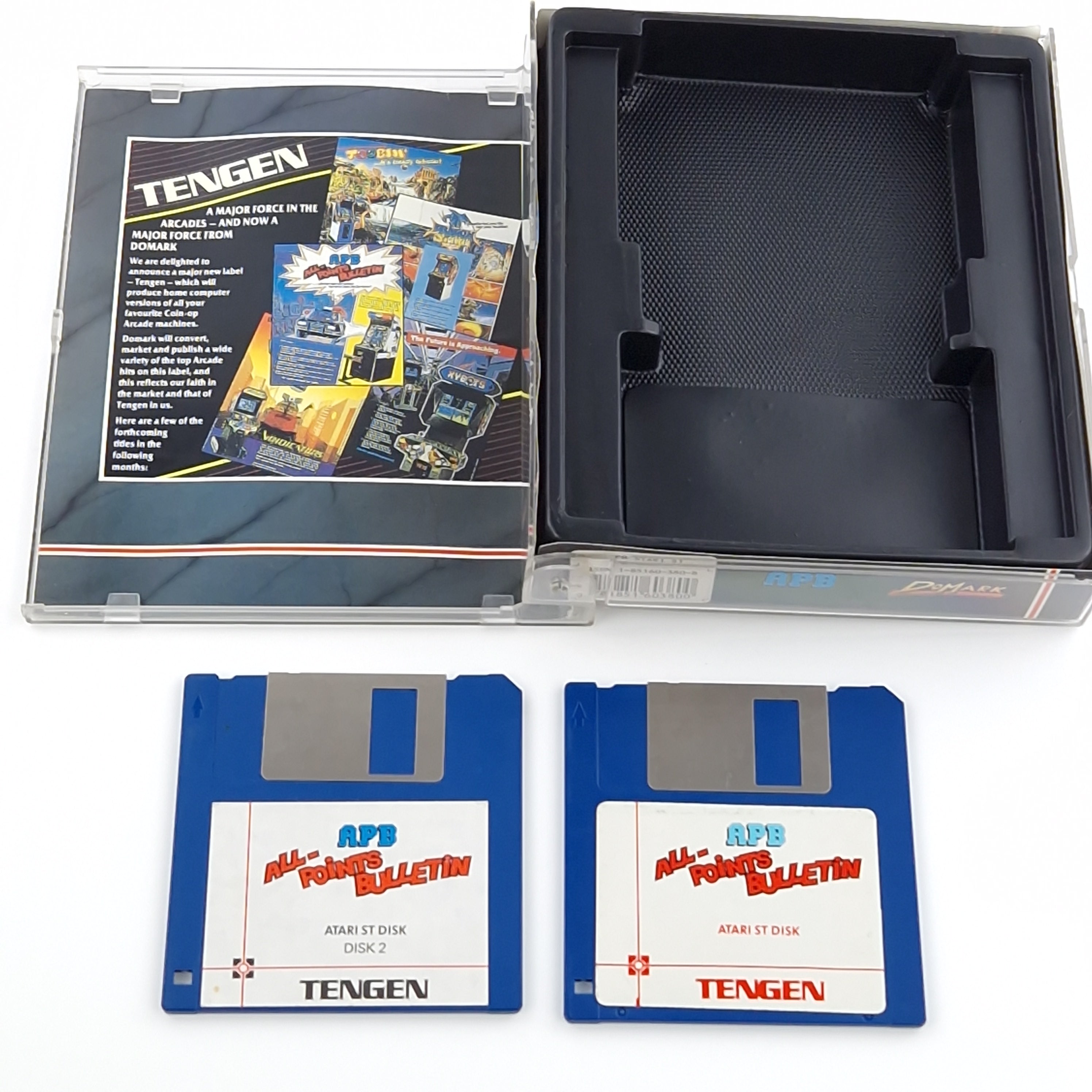 Atari ST Spiel – APB All-Points Bulletin (OVP Anleitung)