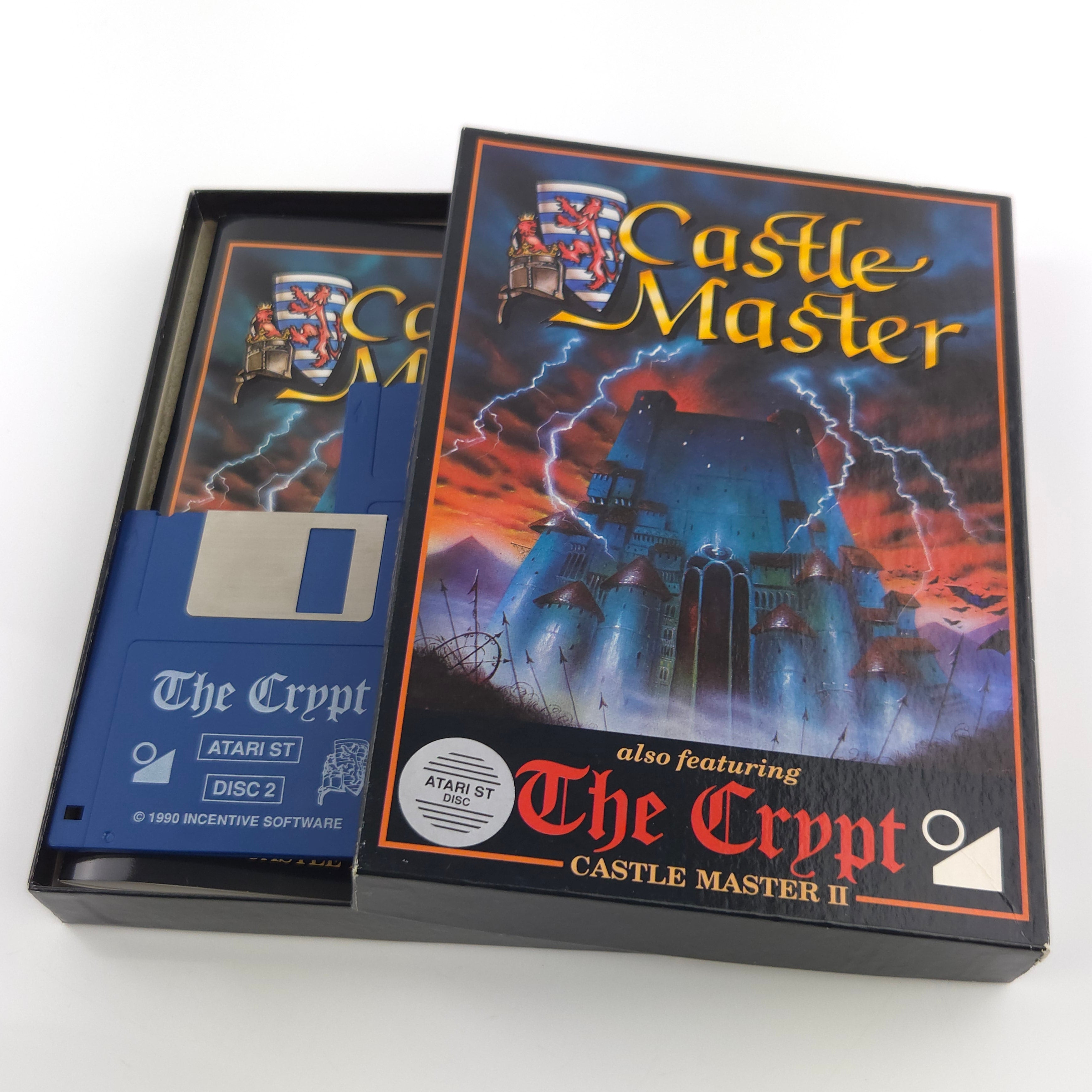 Atari ST Spiel – Castle Master featuring the Crypt (OVP)