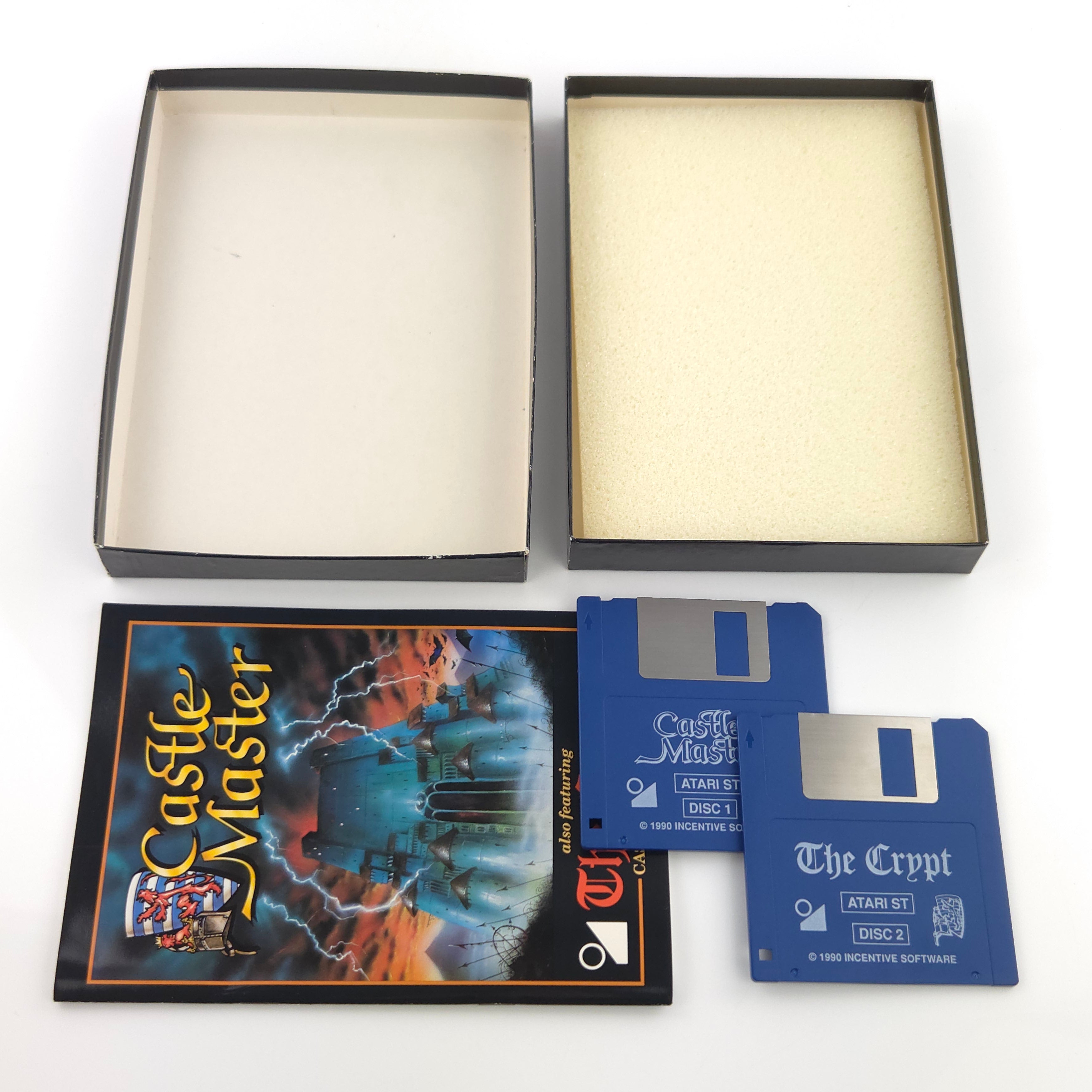 Atari ST Spiel – Castle Master featuring the Crypt (OVP)