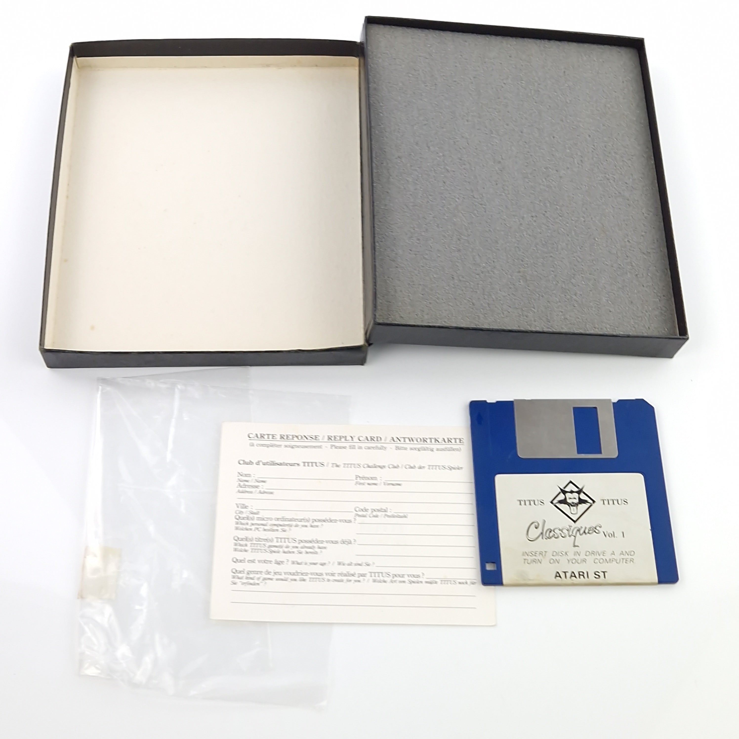Atari ST Spiel – Classiques Vol 1 Big Box OVP Diskette