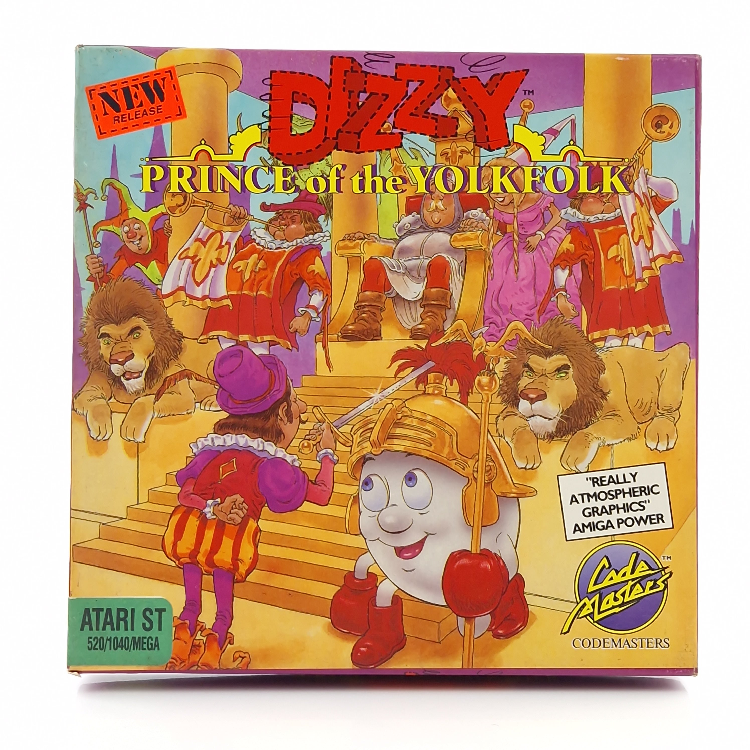 Atari ST Spiel – Dizzy Prince of the YolkFolk OVP Anleitung