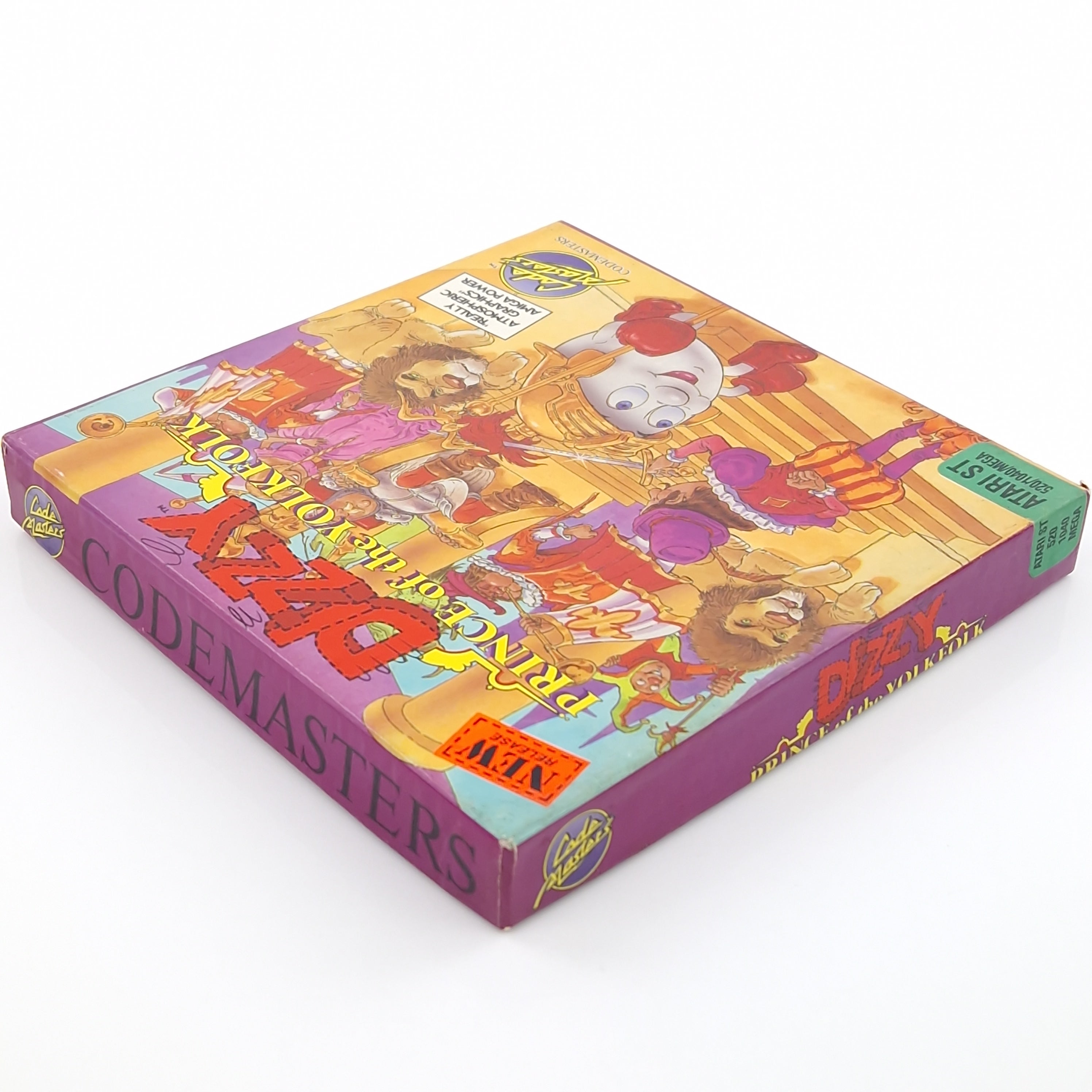 Atari ST Spiel – Dizzy Prince of the YolkFolk OVP Anleitung