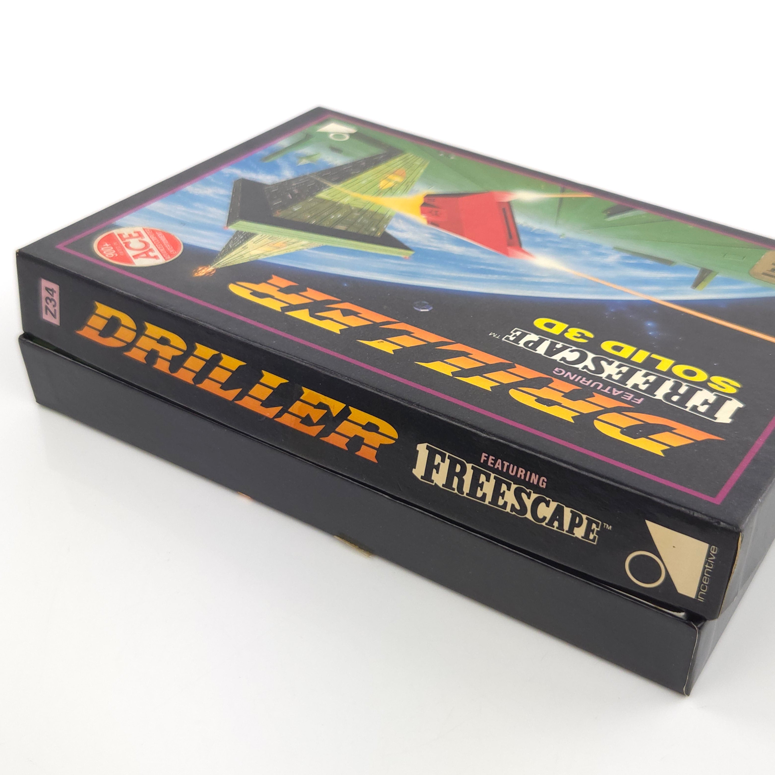 Atari ST Spiel – Driller Freescape Solid 3D (OVP)