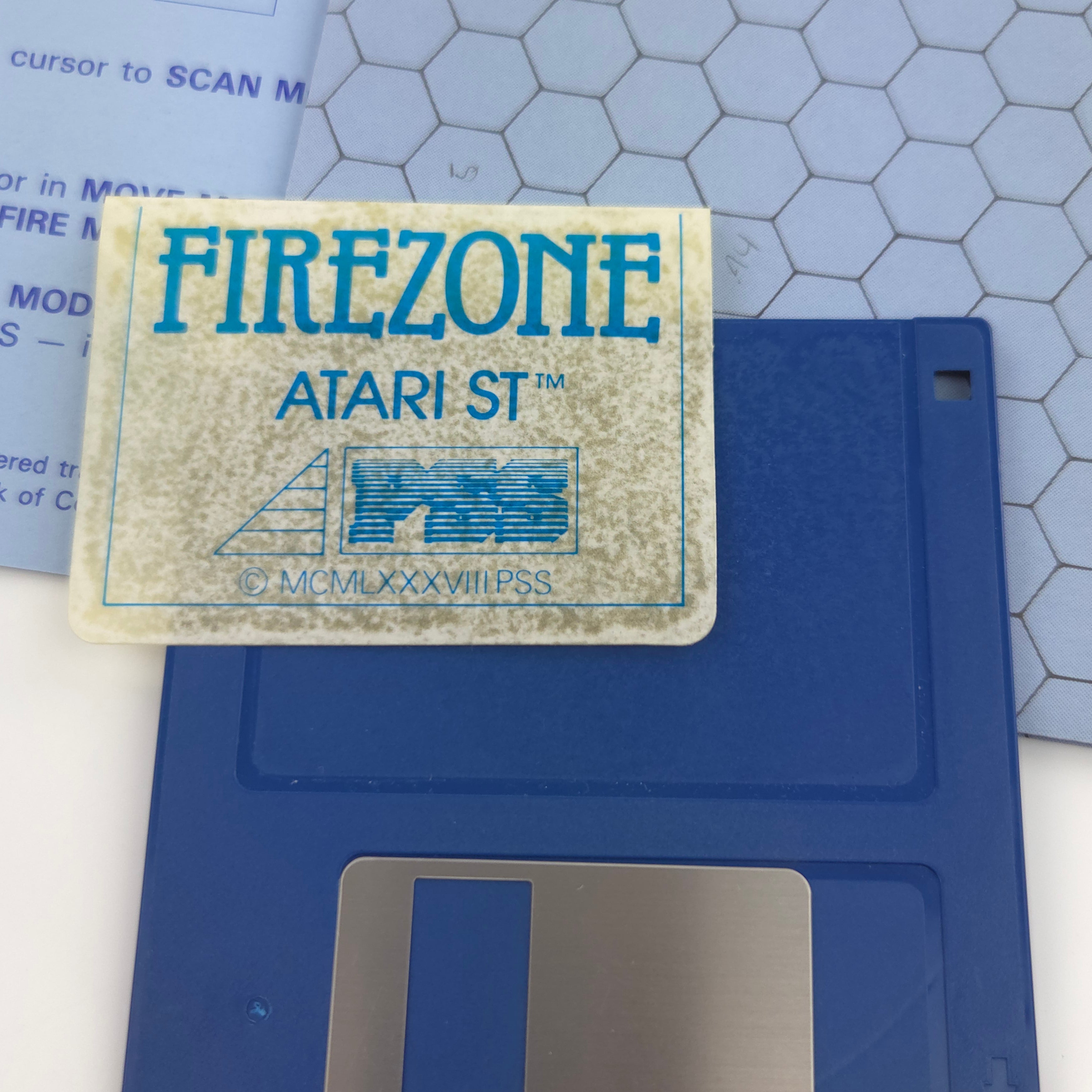 Atari ST Spiel – Fire Zone OVP