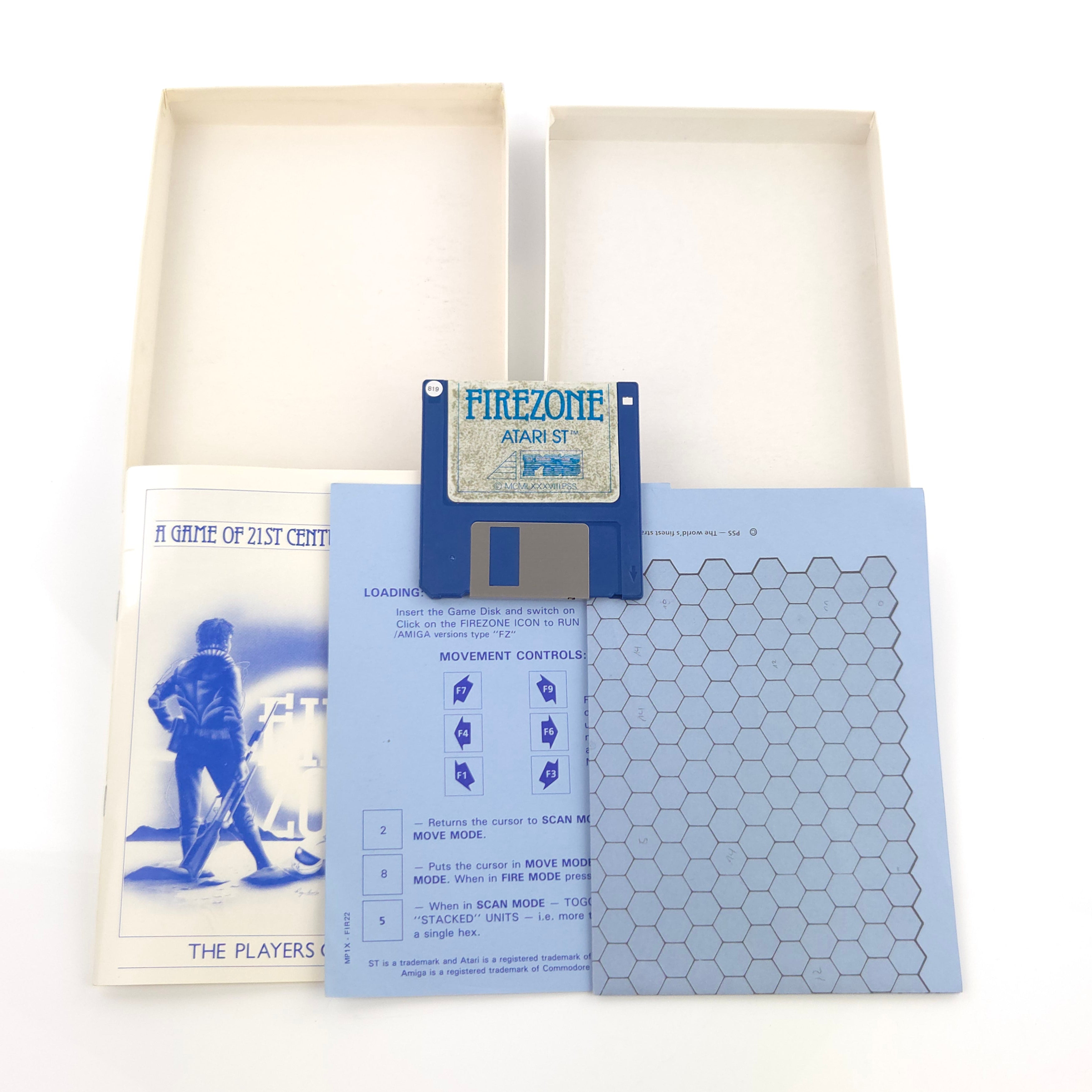 Atari ST Spiel – Fire Zone OVP