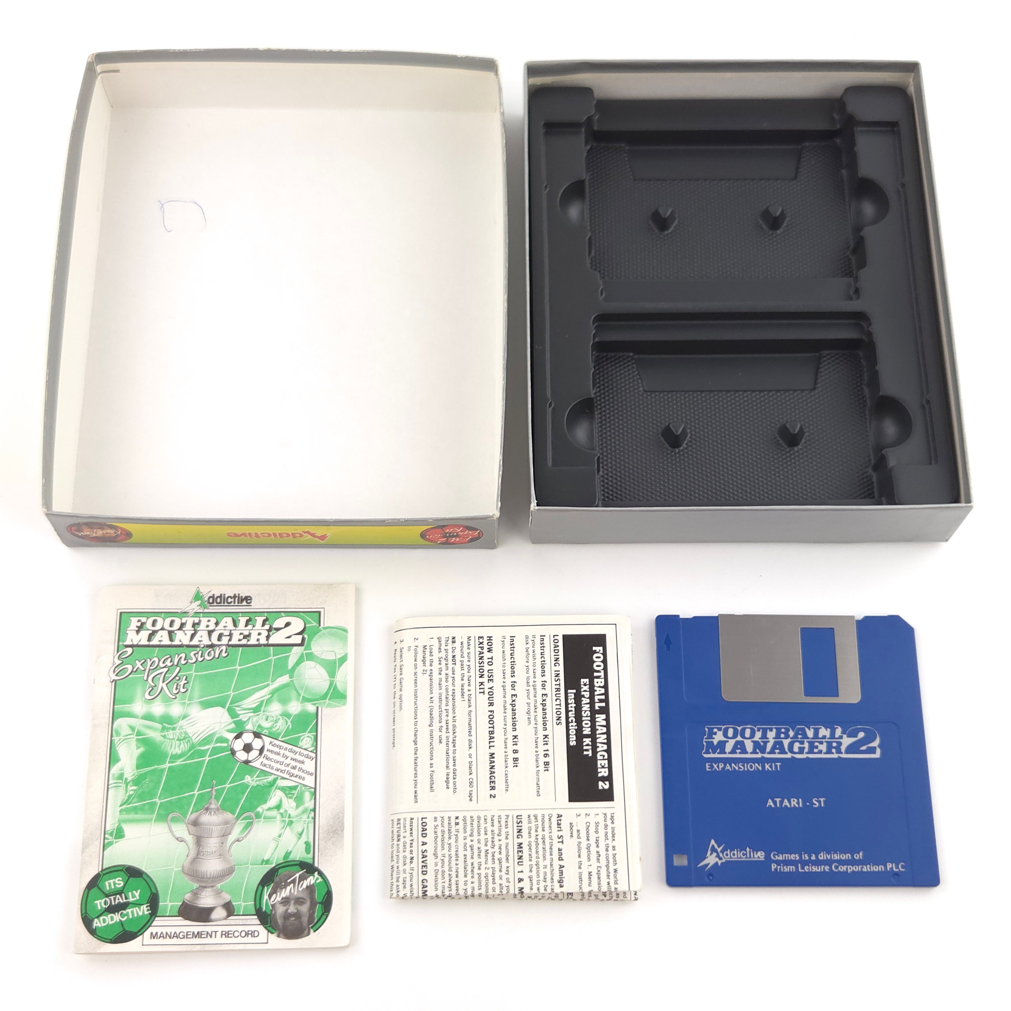 Atari ST Spiel – Football Manager 2 Expansion Kit OVP