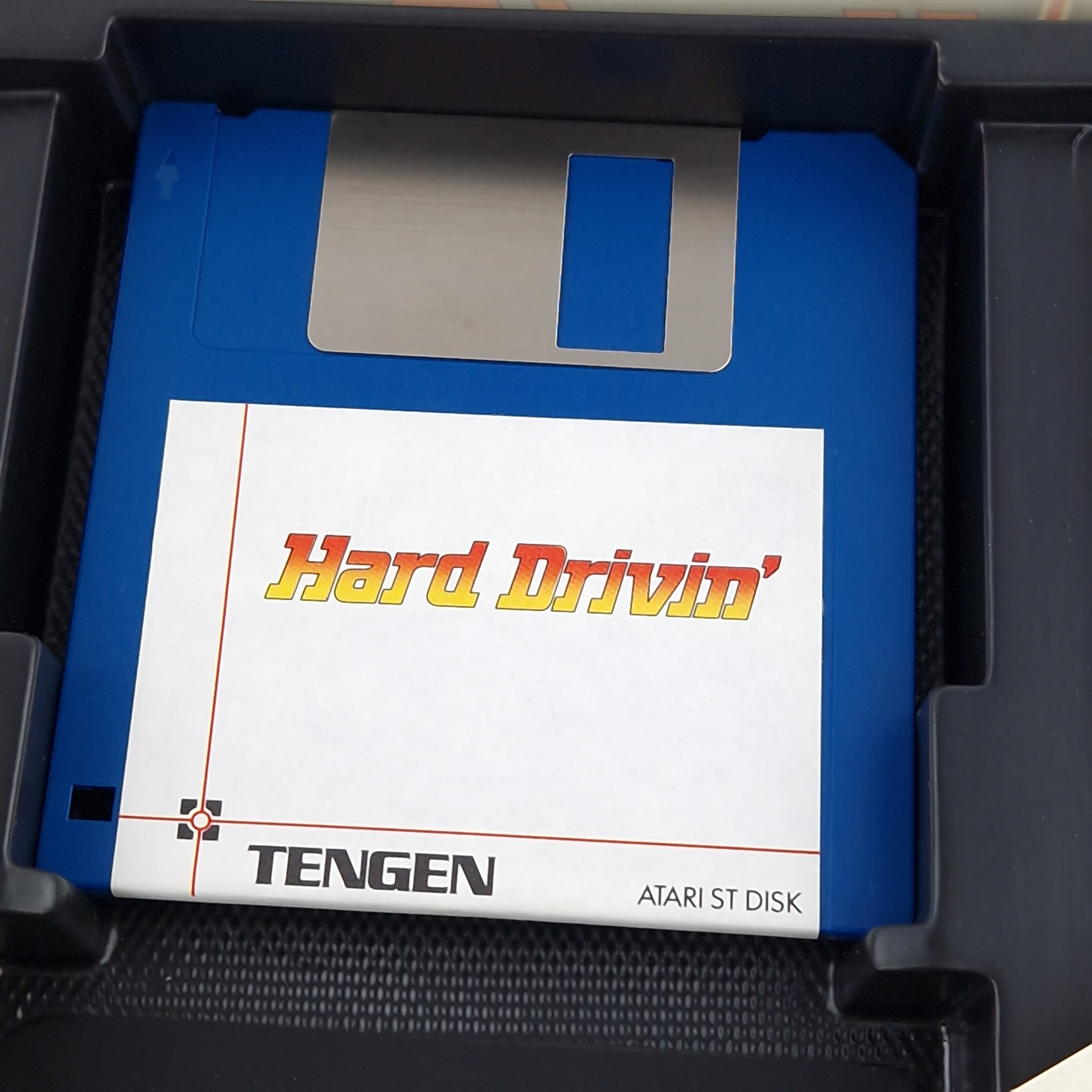 Atari ST Spiel – Hard Drivin Diskette Jewel Case OVP