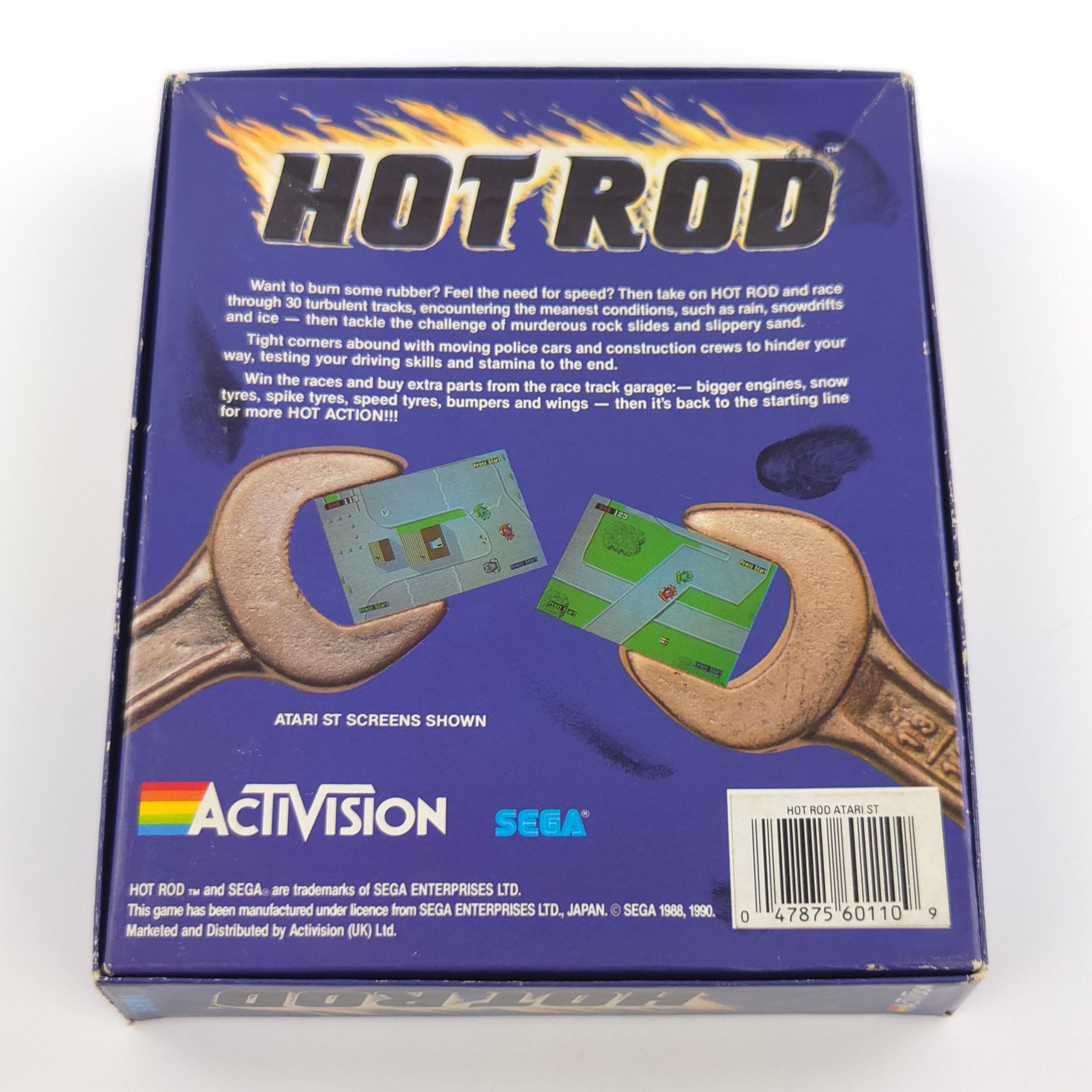 Atari ST Spiel – Hot Rod mit Anleitung und OVP