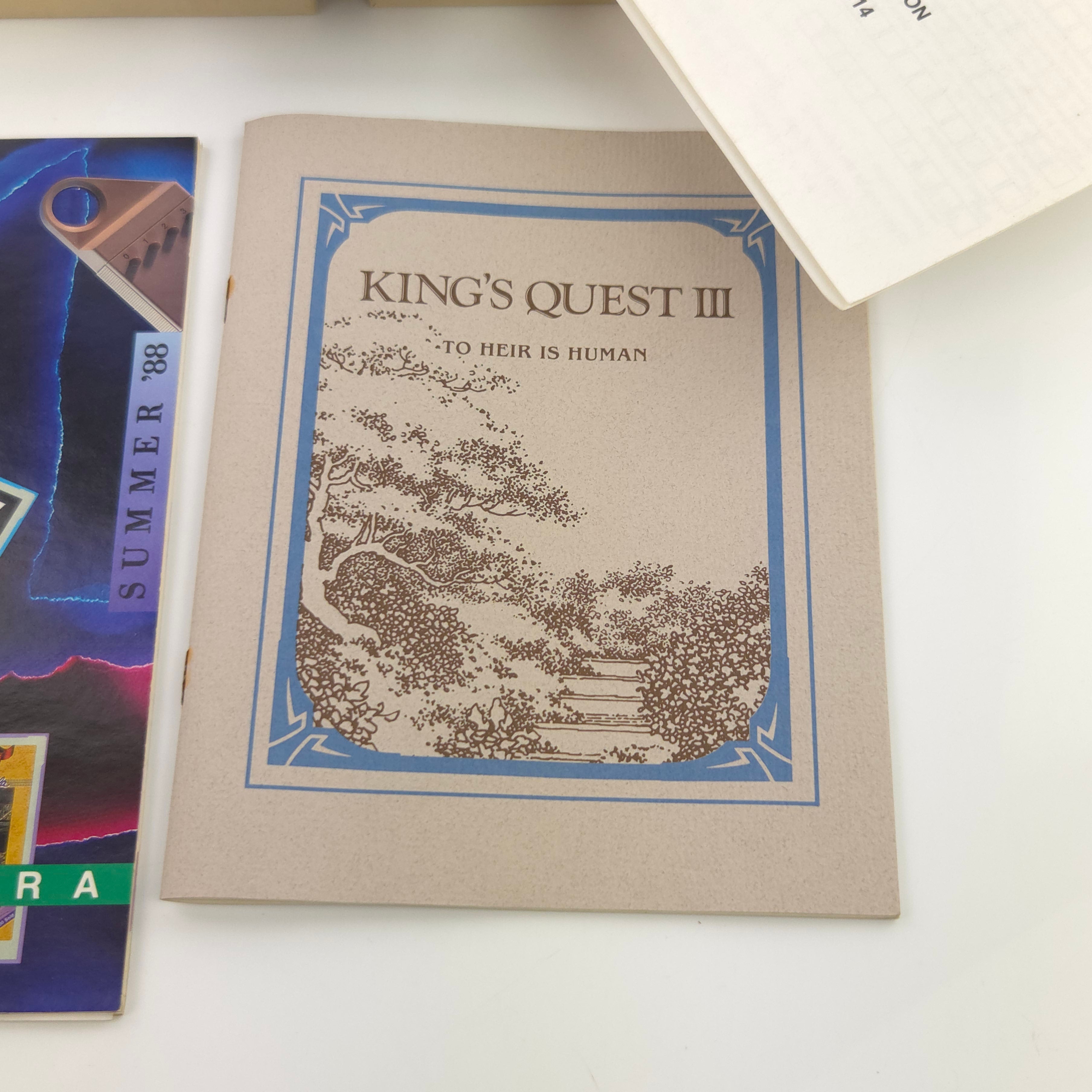 Atari ST Spiel – Kings Quest III To Heir is Human OVP