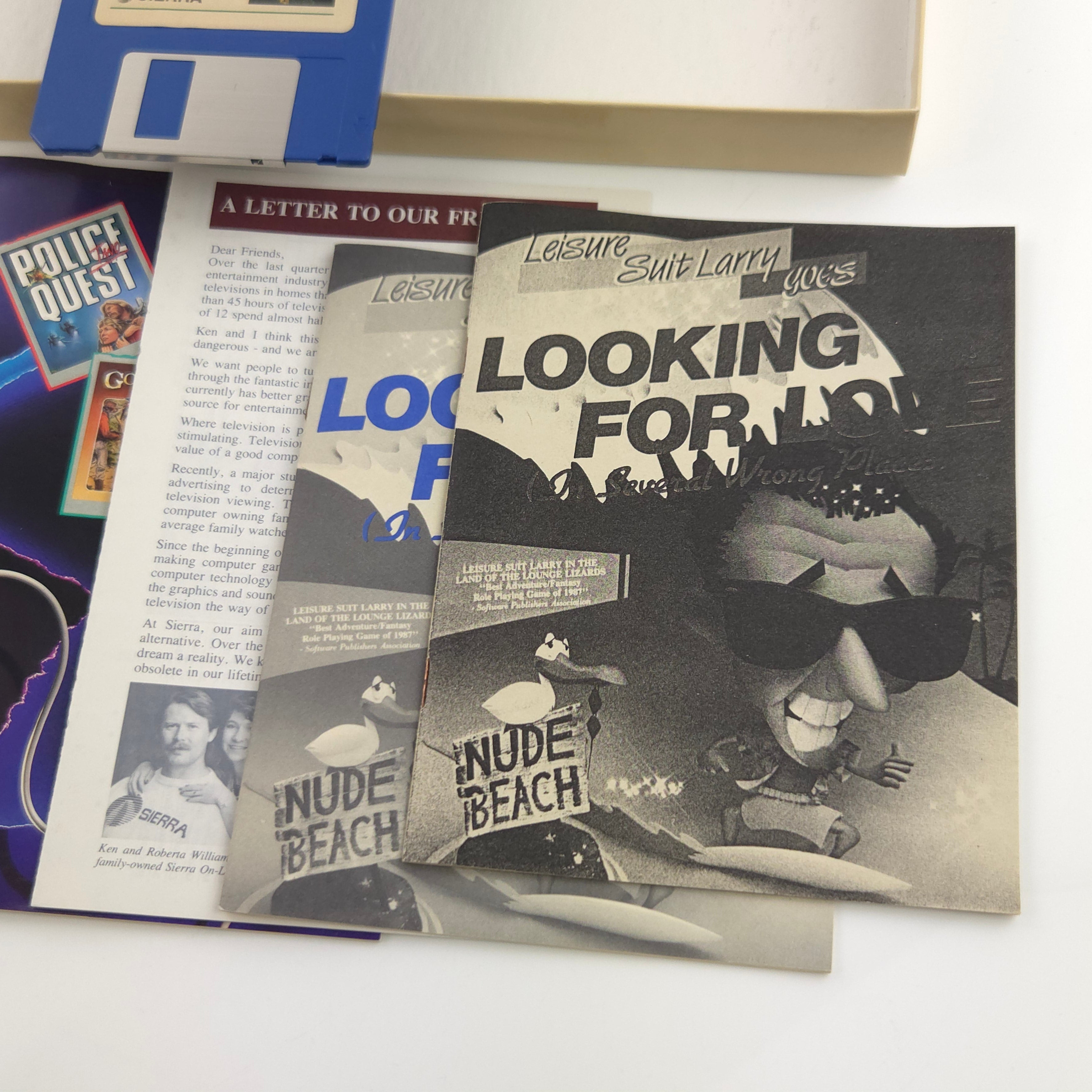 Atari ST Spiel – Leisure Suit Larry goes Looking (OVP)