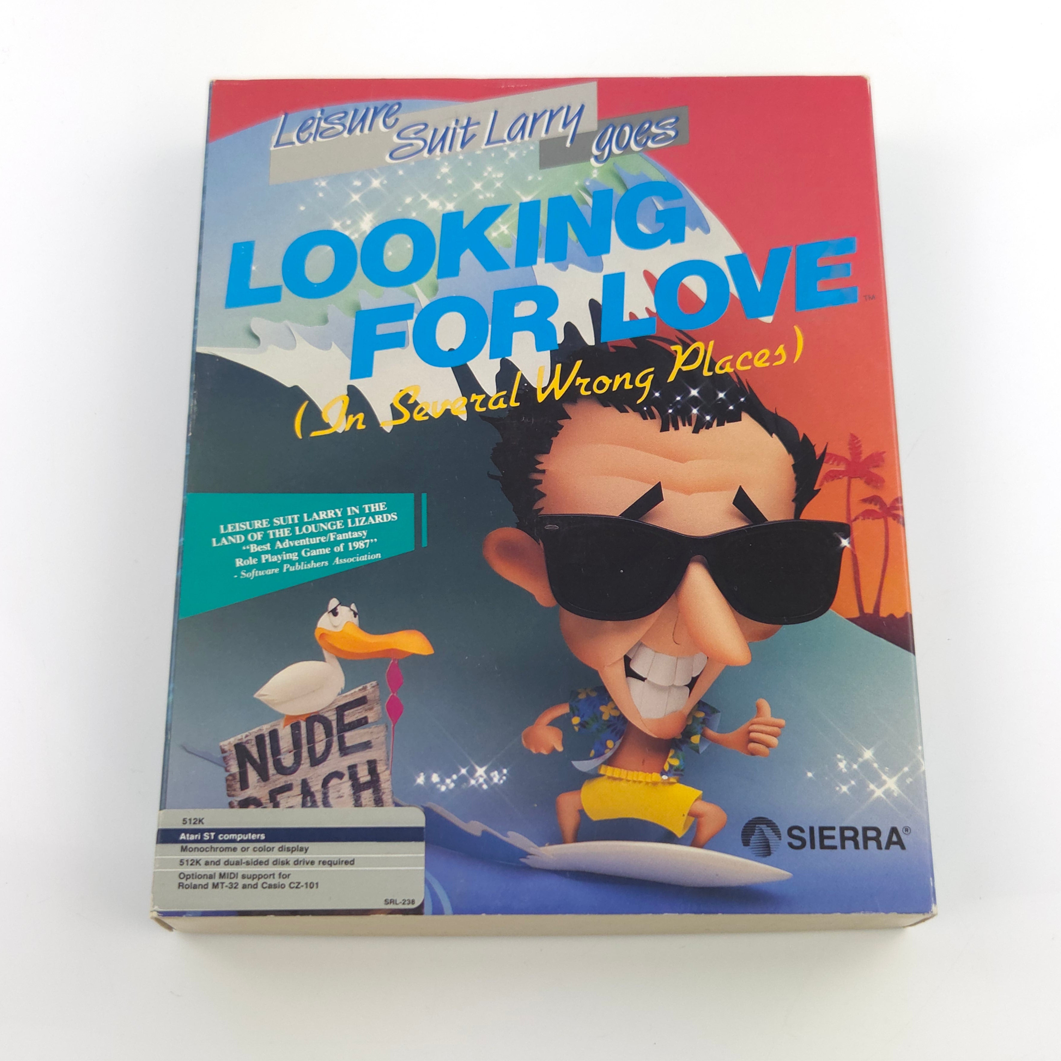 Atari ST Spiel – Leisure Suit Larry goes Looking (OVP)