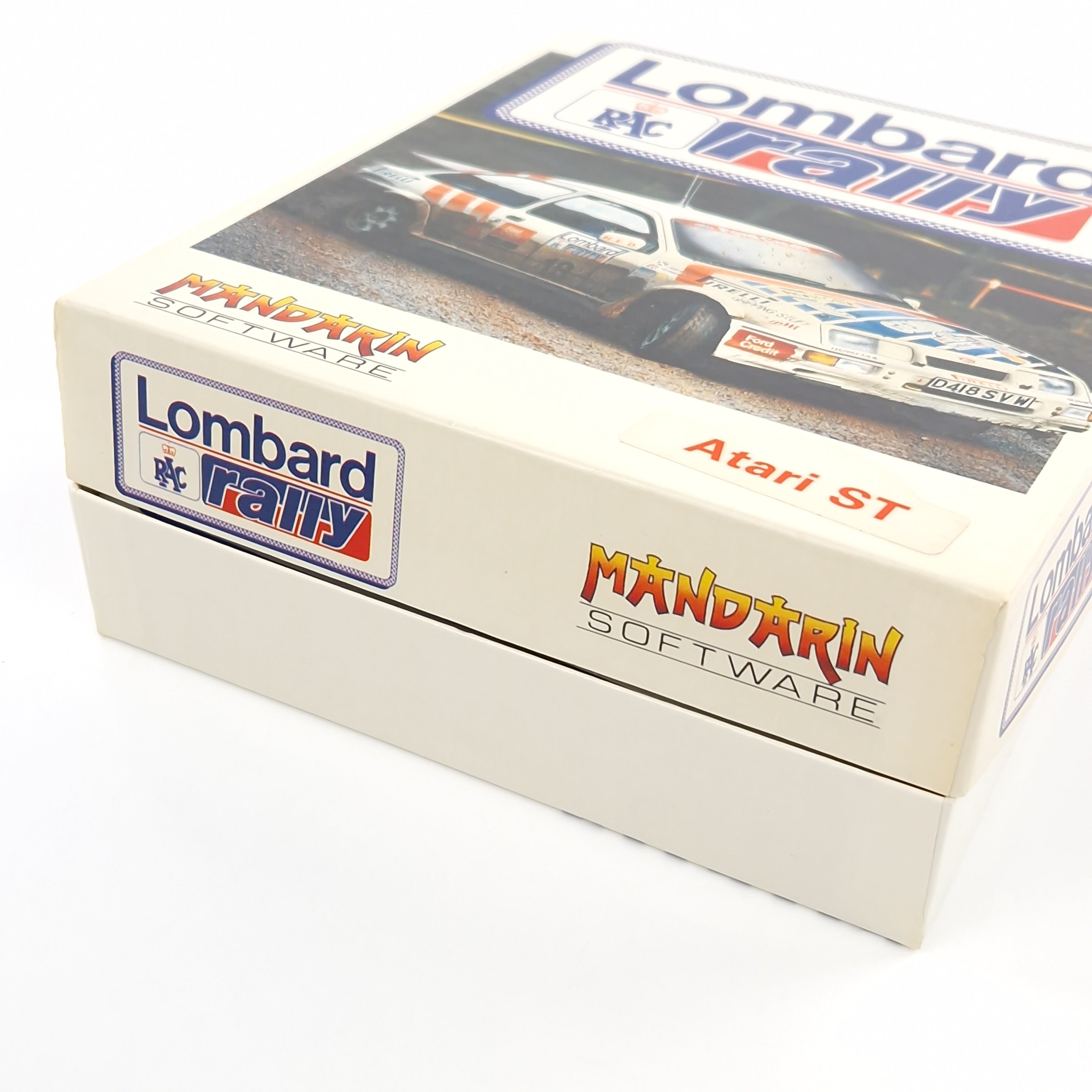 Atari ST Spiel – Lombard Rally Diskette OVP Anleitung