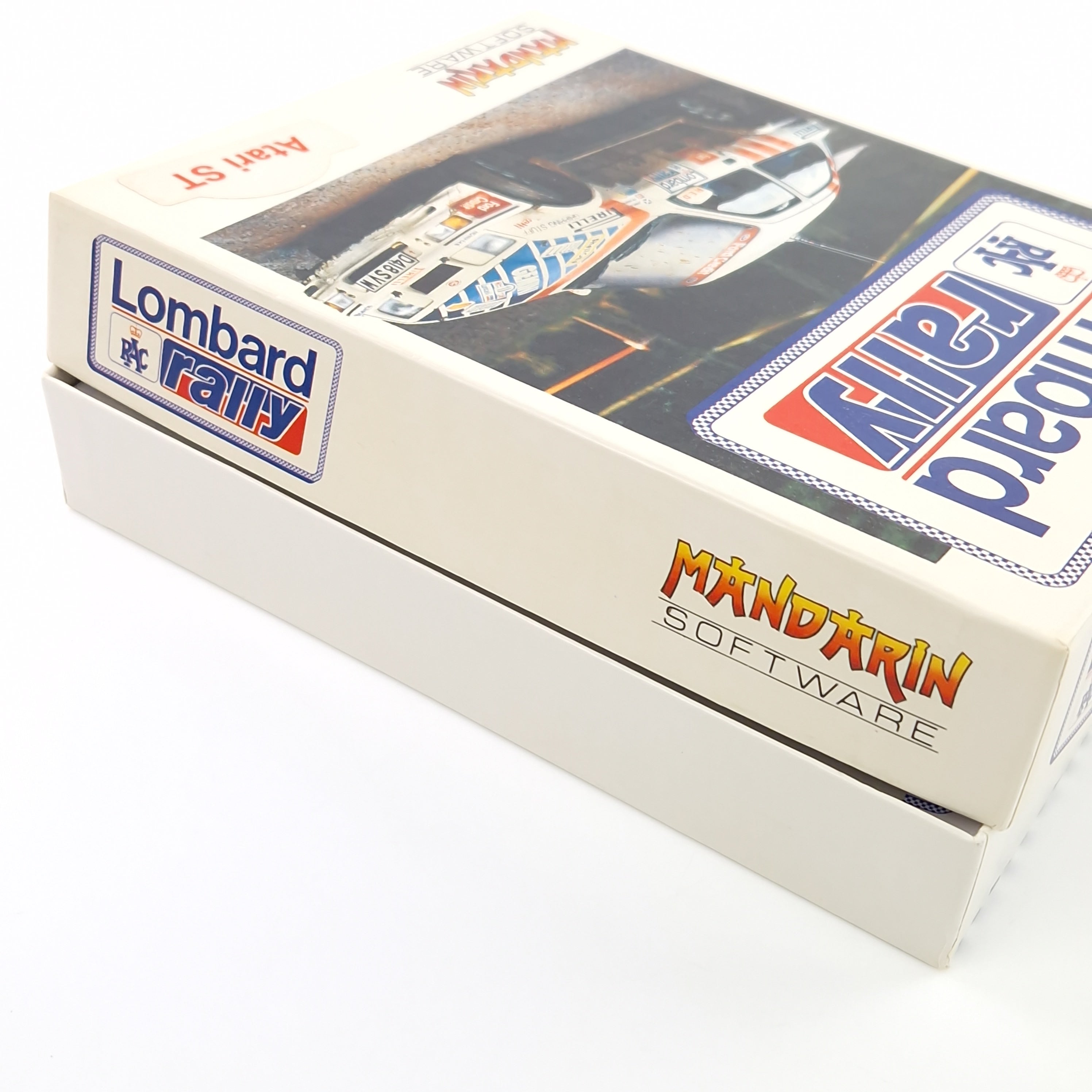 Atari ST Spiel – Lombard Rally Diskette OVP Anleitung