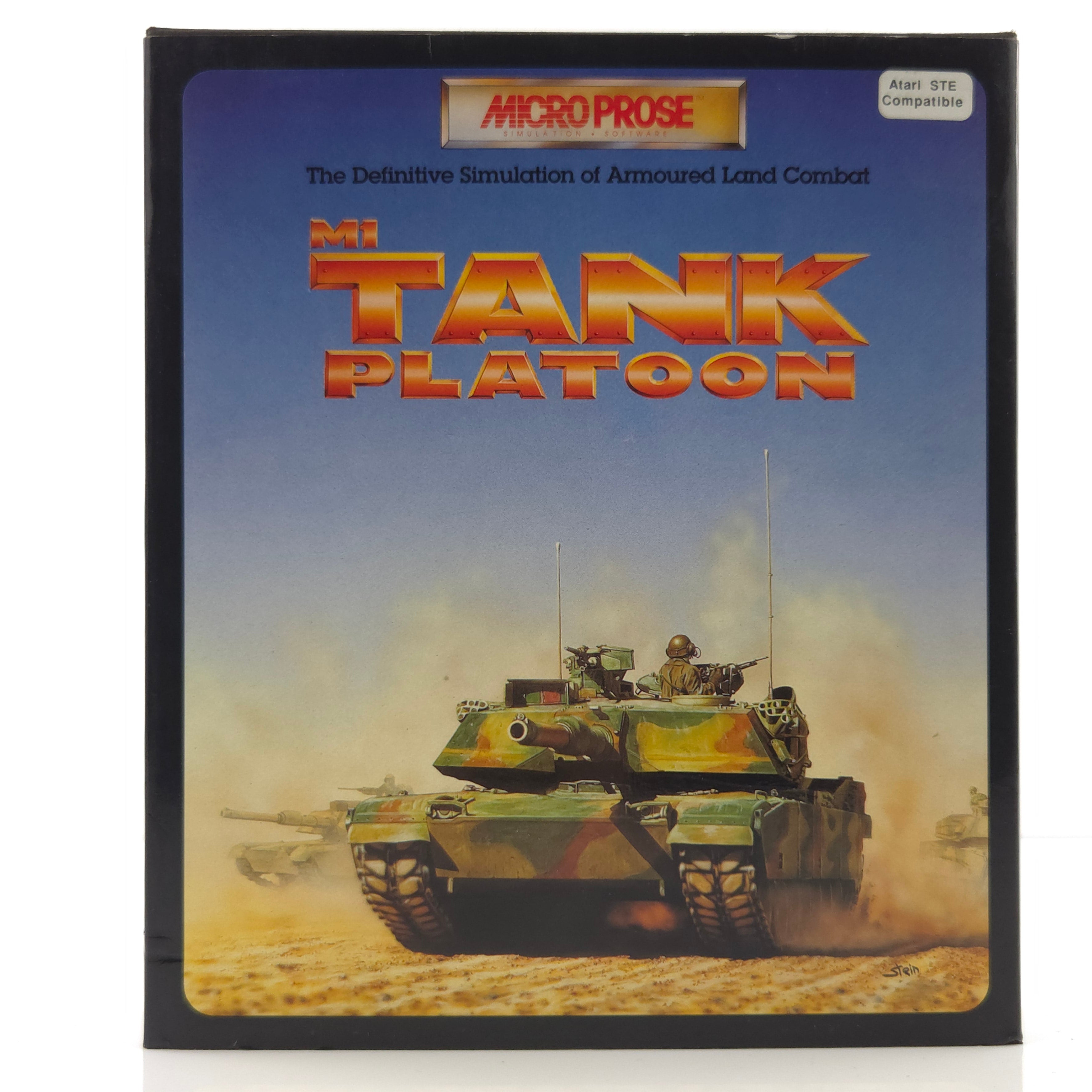 Atari ST Spiel – MI Tank Platoon OVP Diskette Anleitung