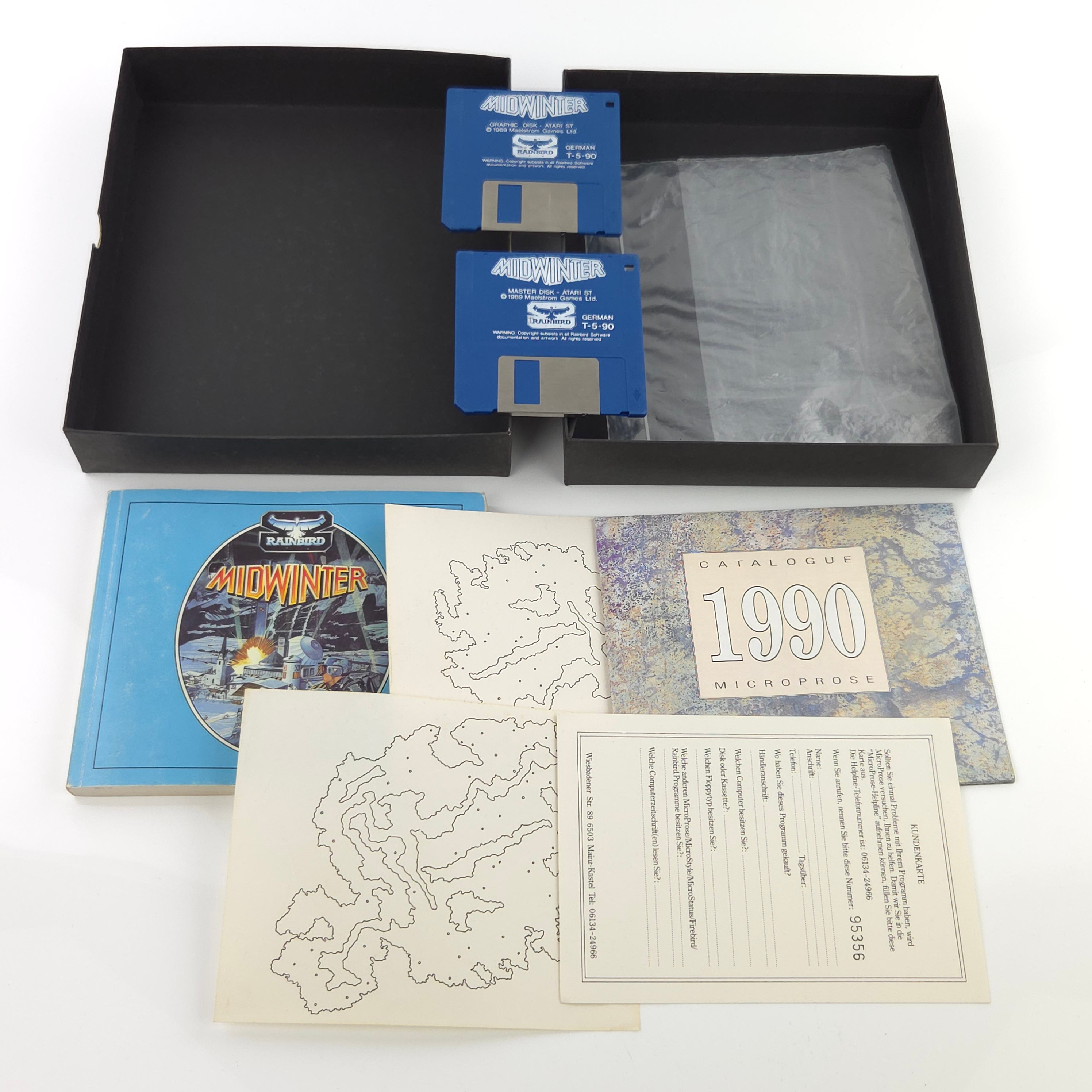 Atari ST Spiel – Midwinter mit Anleitung und OVP
