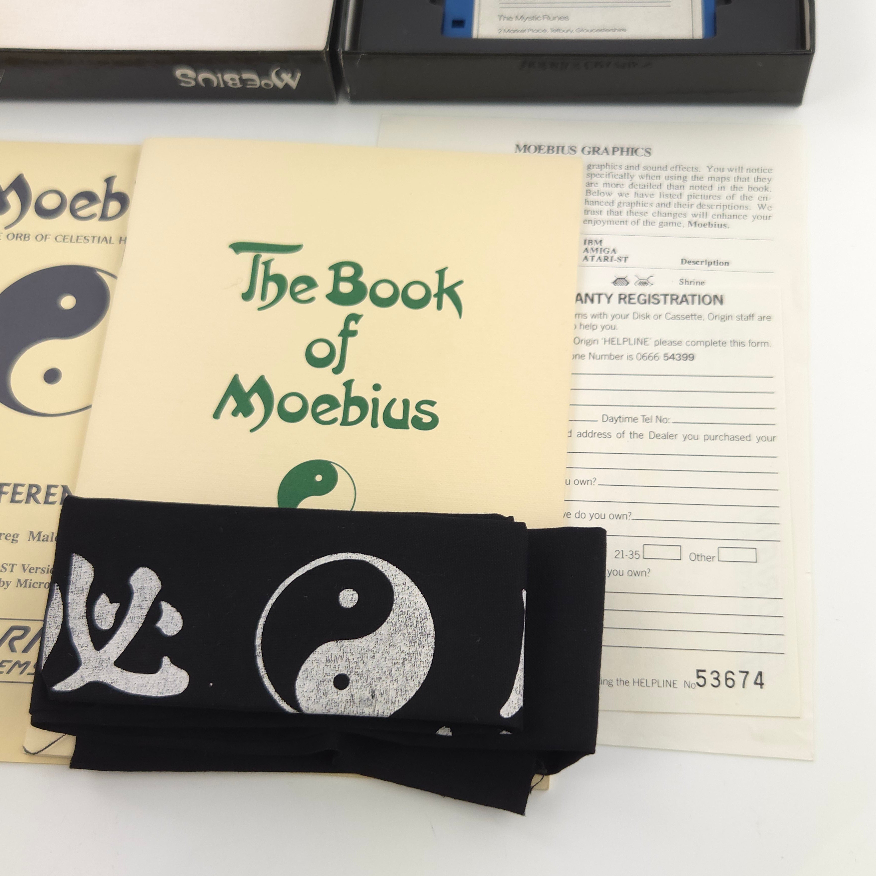 Atari ST Spiel – Moebius The Orb of Celestial Harmony OVP