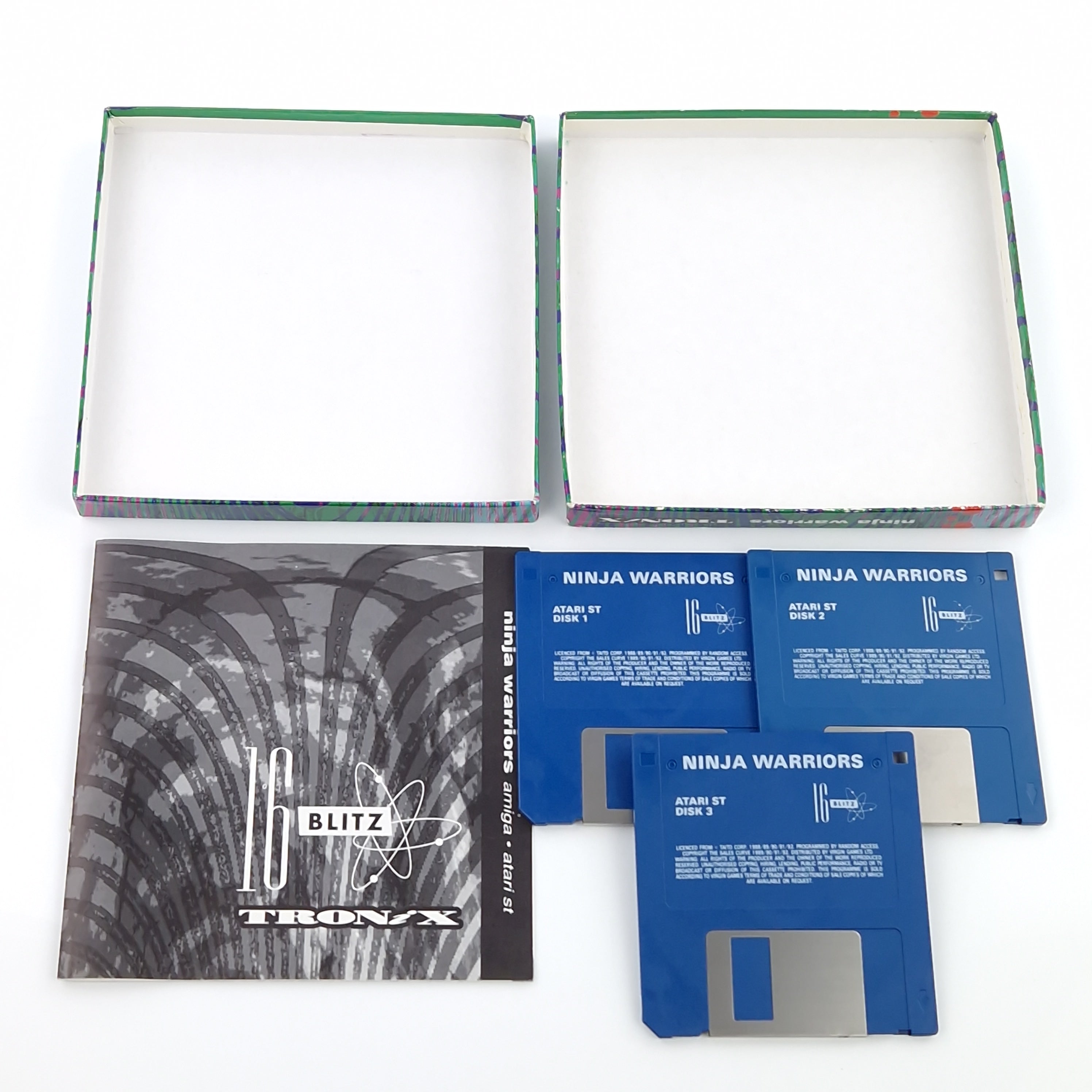 Atari ST Spiel – Ninja Warriors mit OVP und Anleitung