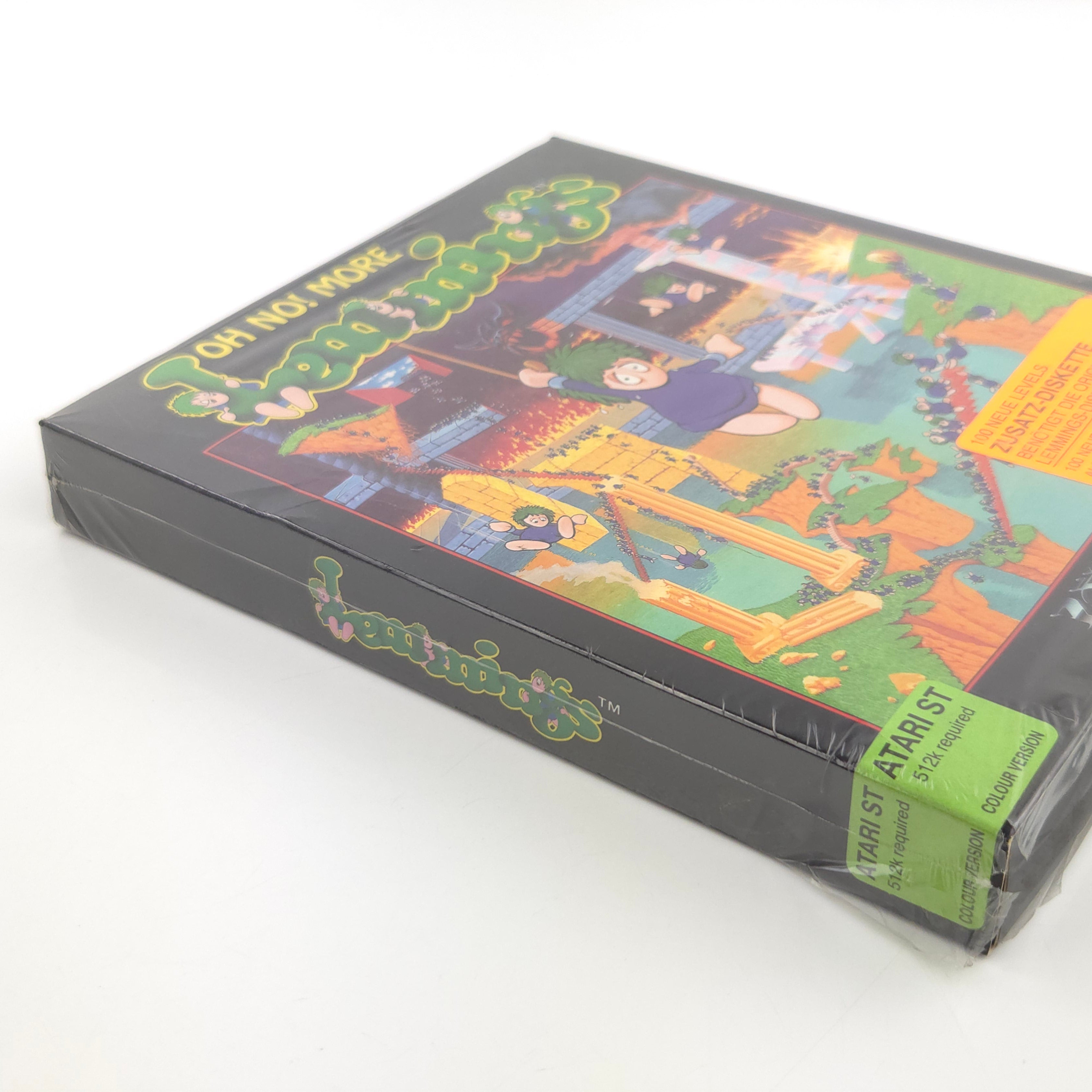 Atari ST Spiel – Oh No More Lemmings (OVP Anleitung)