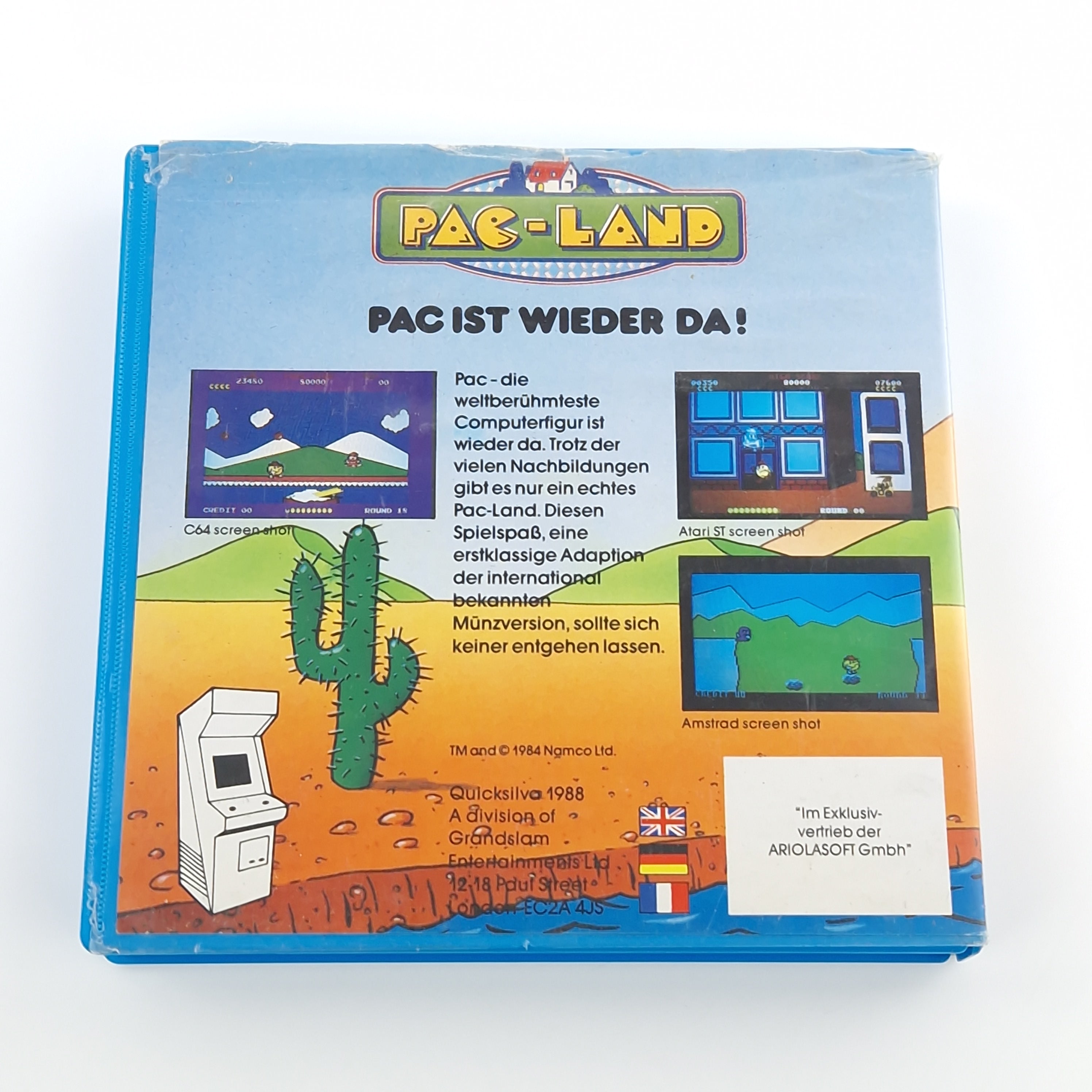 Atari ST STE Spiel – Pac-Land Diskette OVP starke Gebrauchsspuren
