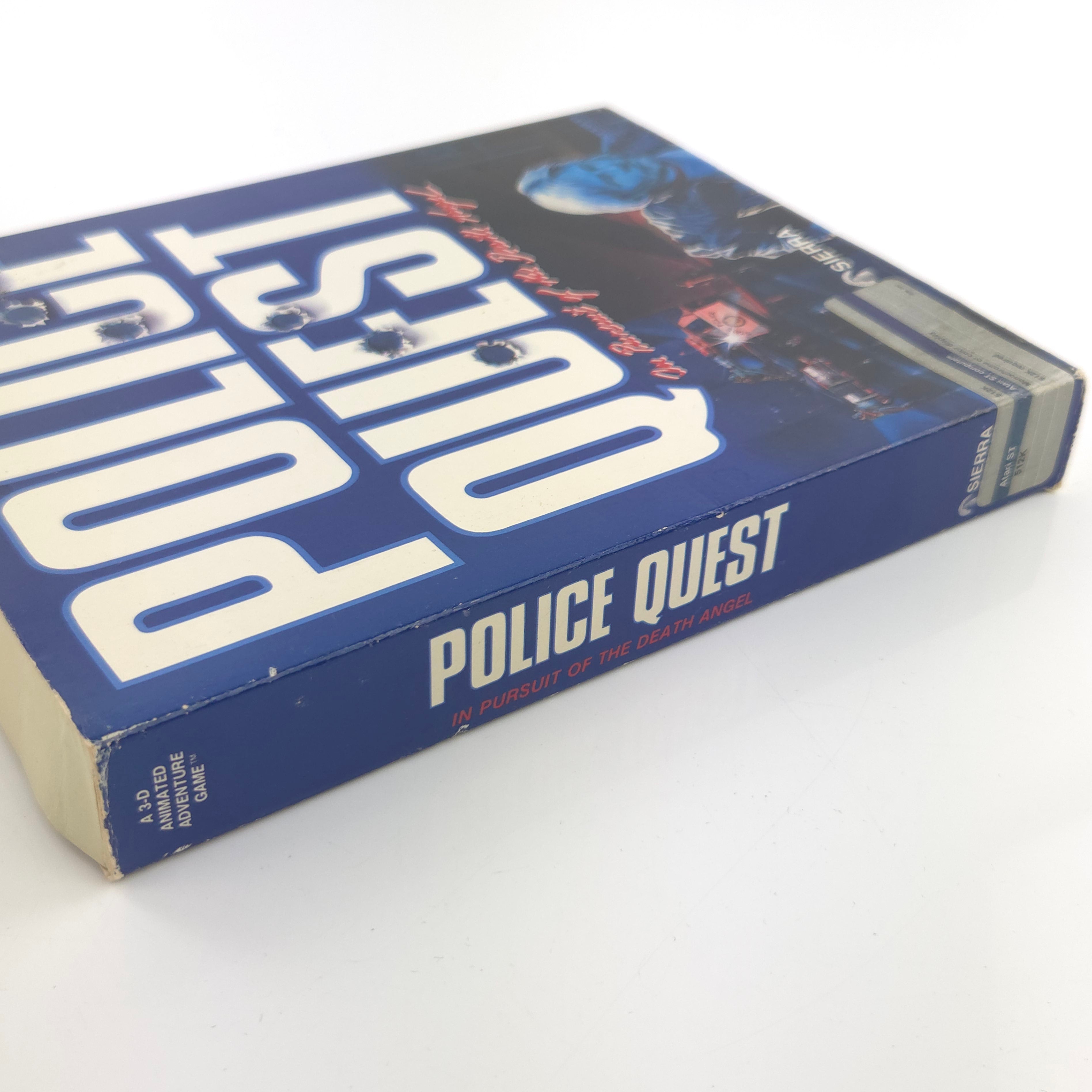 Atari ST Spiel – Police Quest Diskette Anleitung OVP