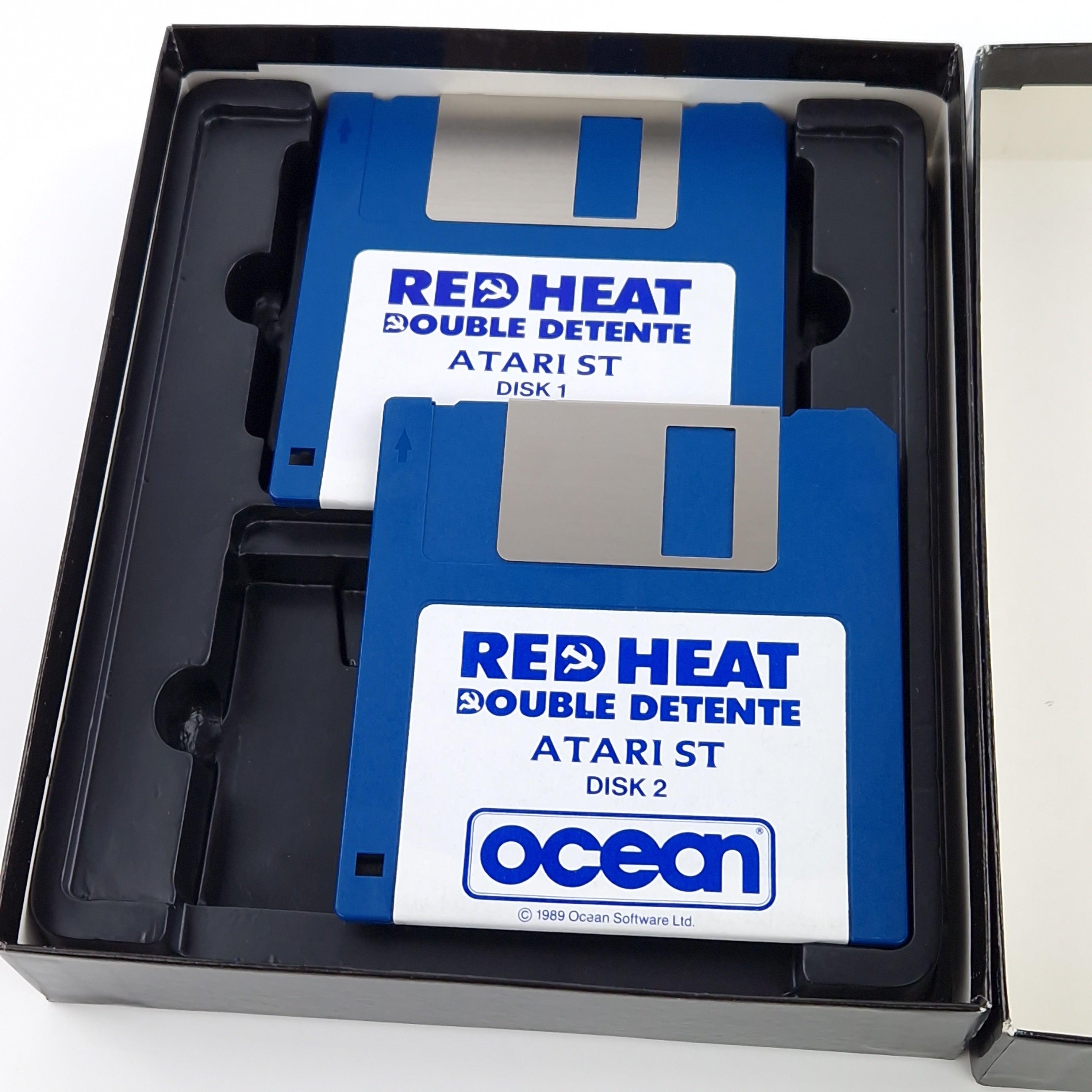 Atari ST Spiel – Red Heat (OVP Anleitung Diskette)