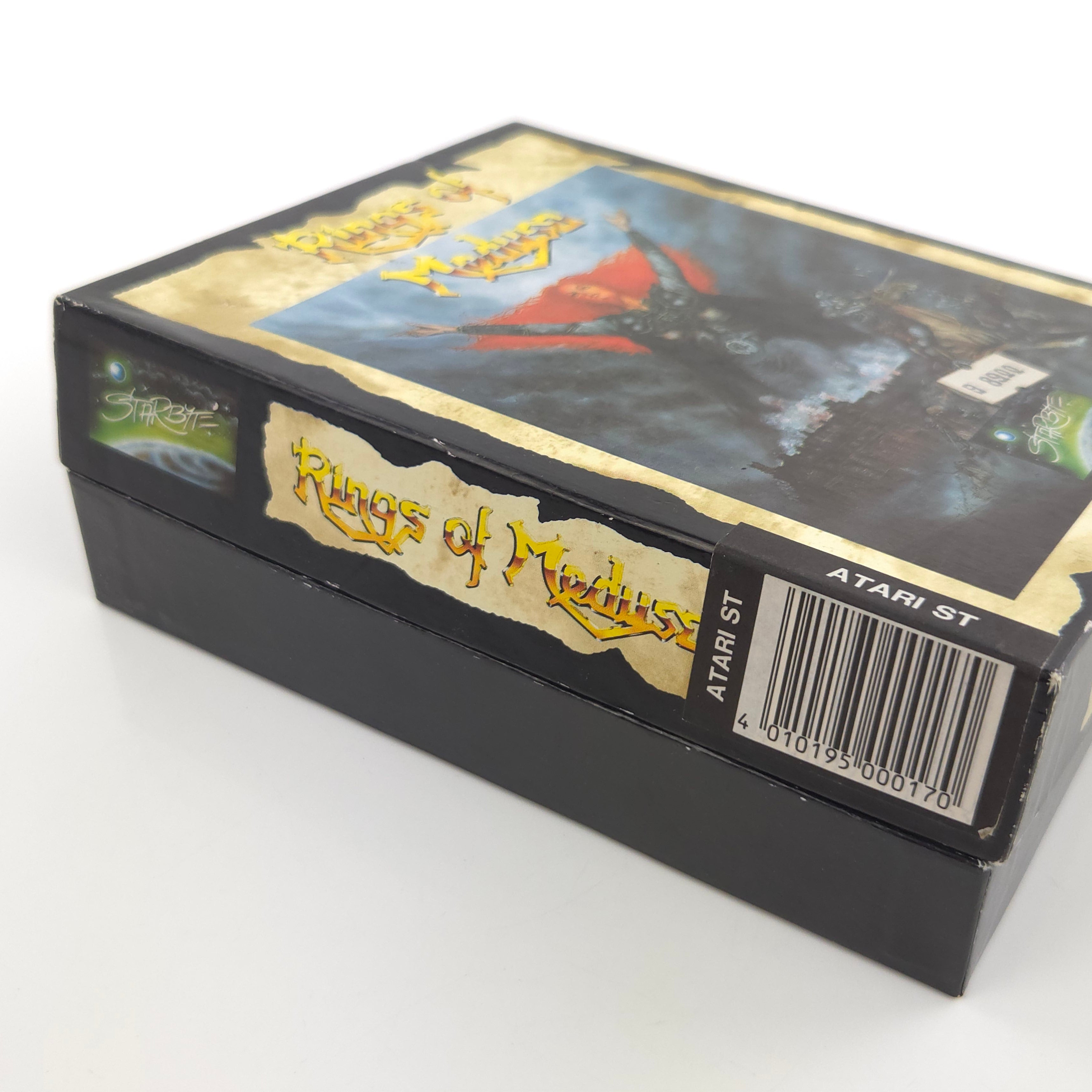 Atari ST Spiel – Rings of Medusa Diskette Anleitung OVP