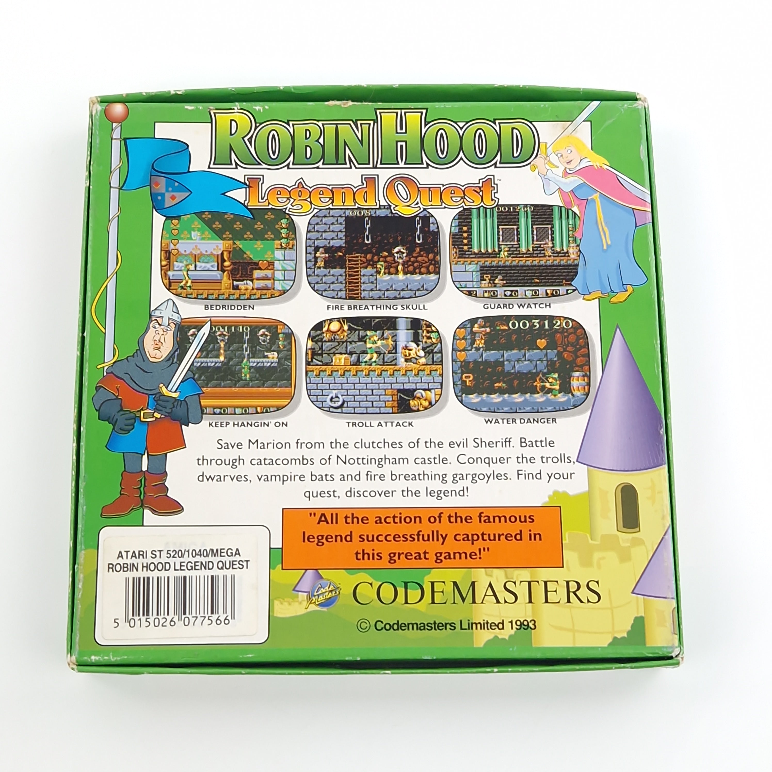 Atari ST Spiel – Robin Hood Legend Quest (OVP)