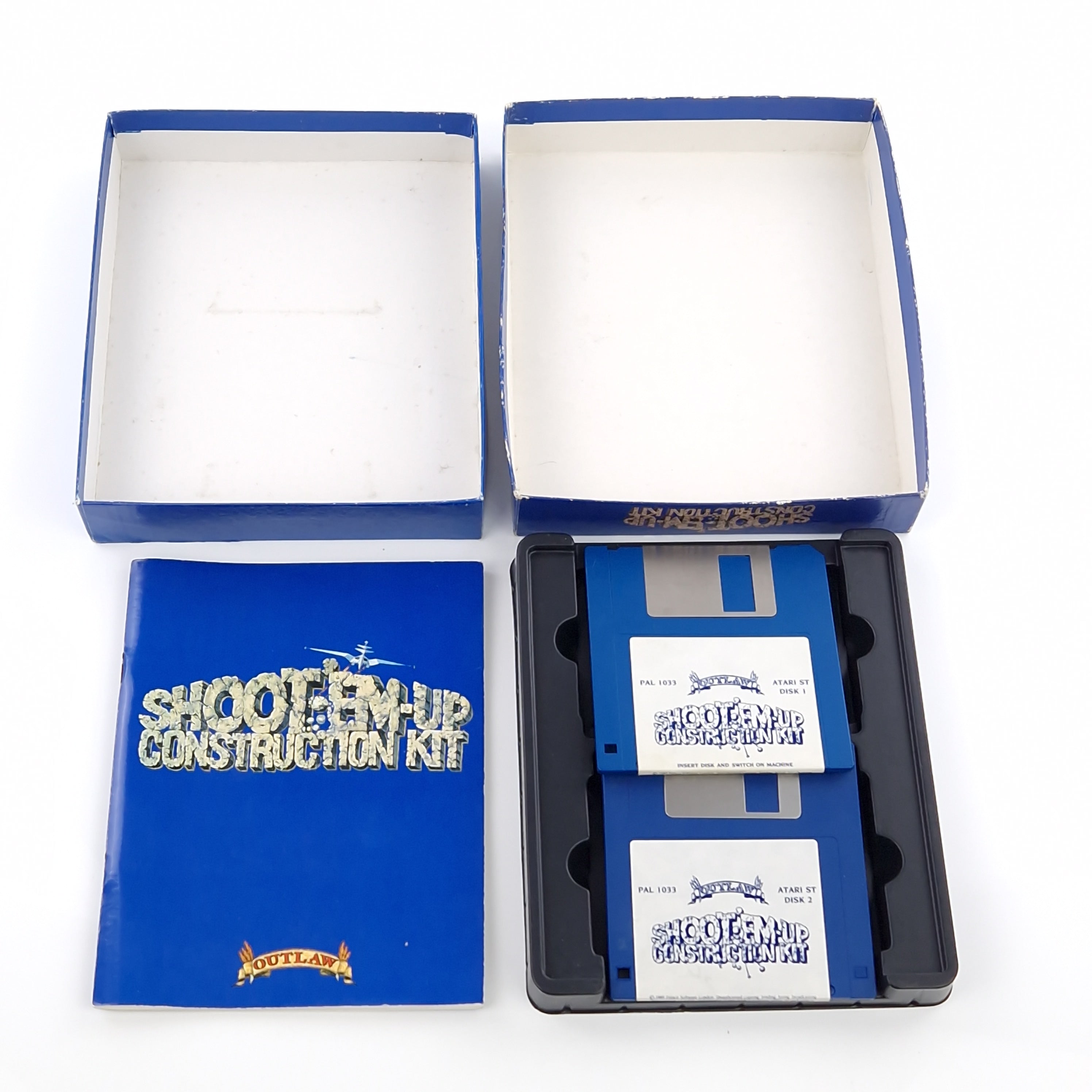 Atari ST Spiel – Shoot Em-Up Construction Kit OVP Anleitung