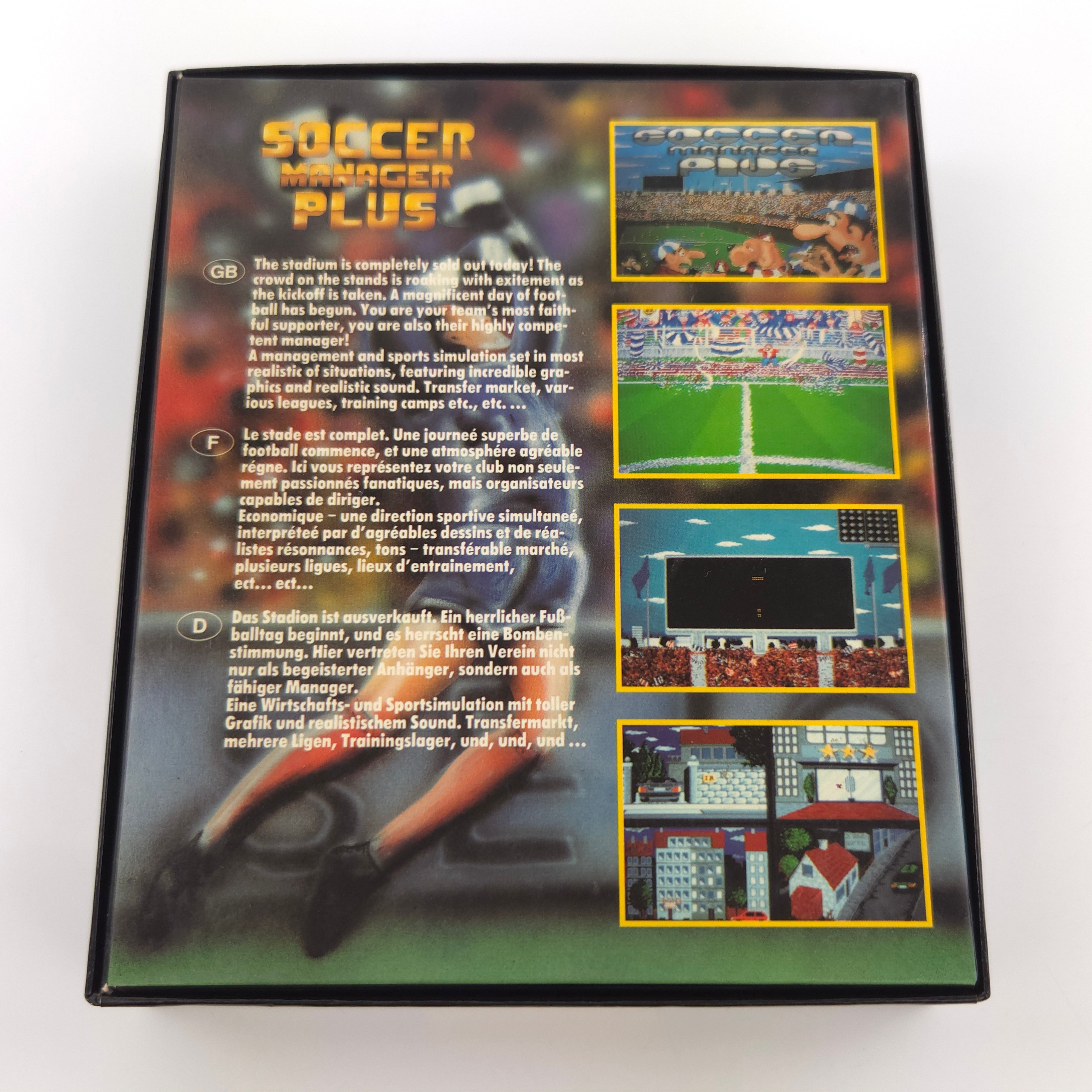 Atari ST Spiel – Soccer Manager Plus Diskette OVP