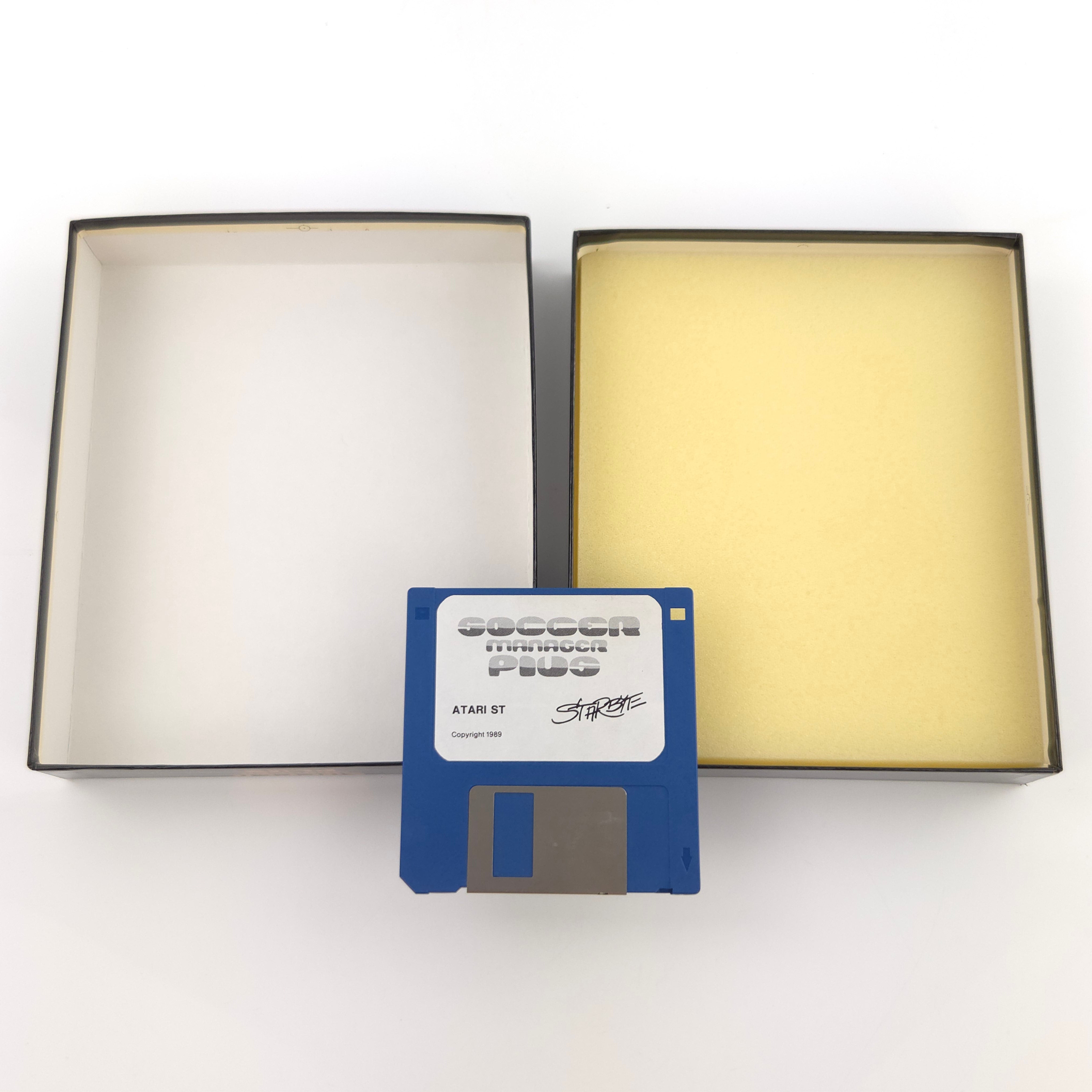 Atari ST Spiel – Soccer Manager Plus Diskette OVP