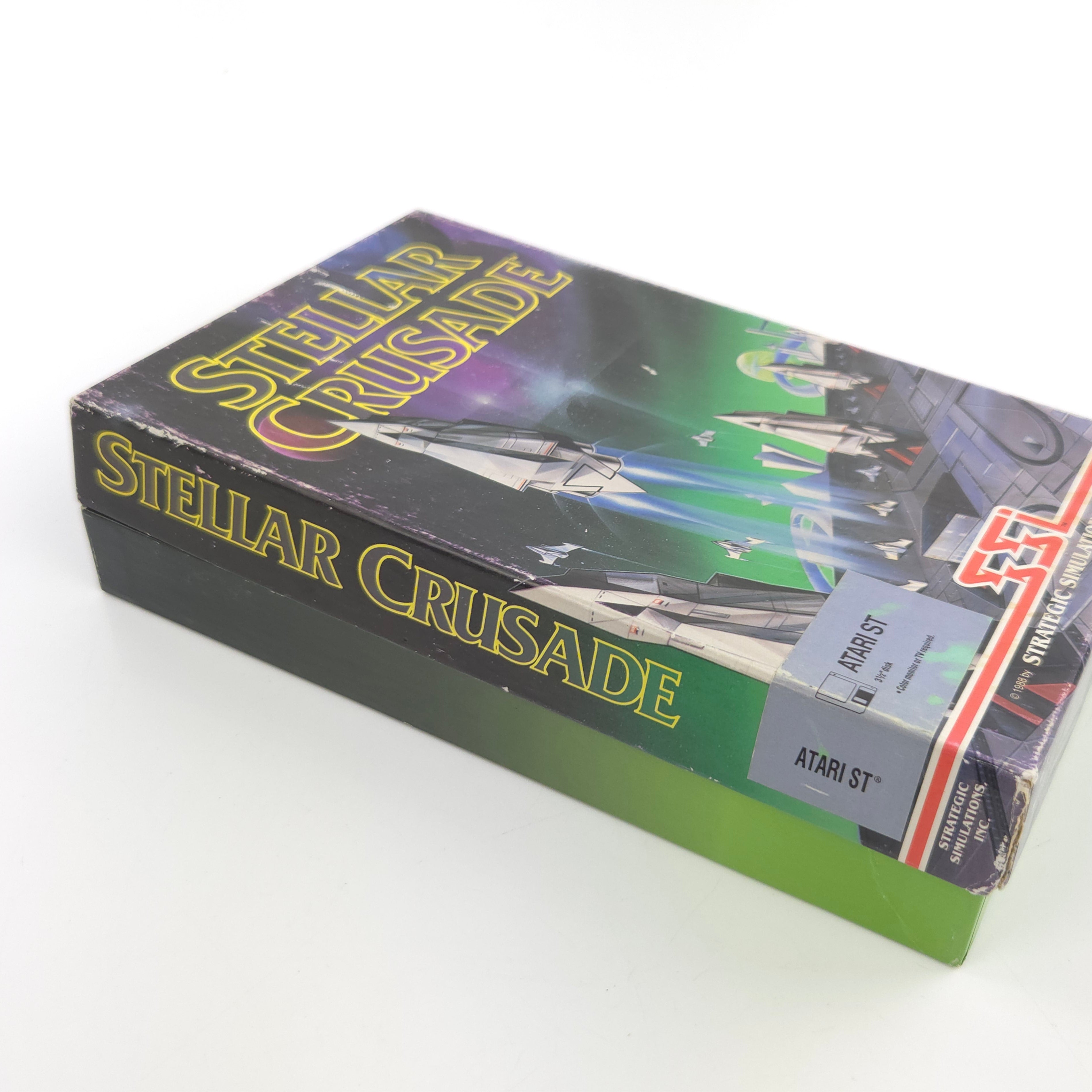 Atari ST Spiel – Stellar Crusade Diskette Anleitung OVP