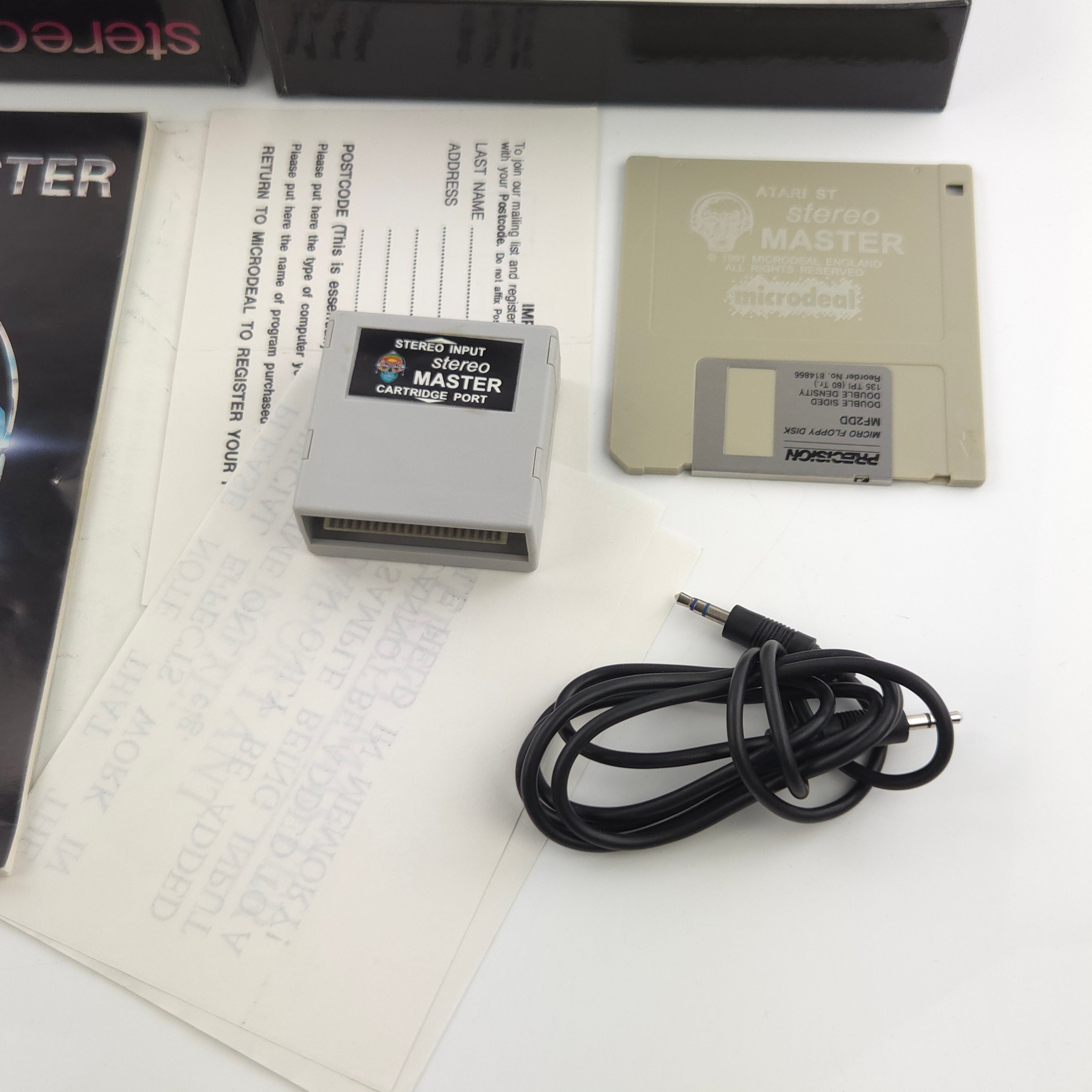 Atari ST Spiel – Stereo Master mit Anleitung und OVP